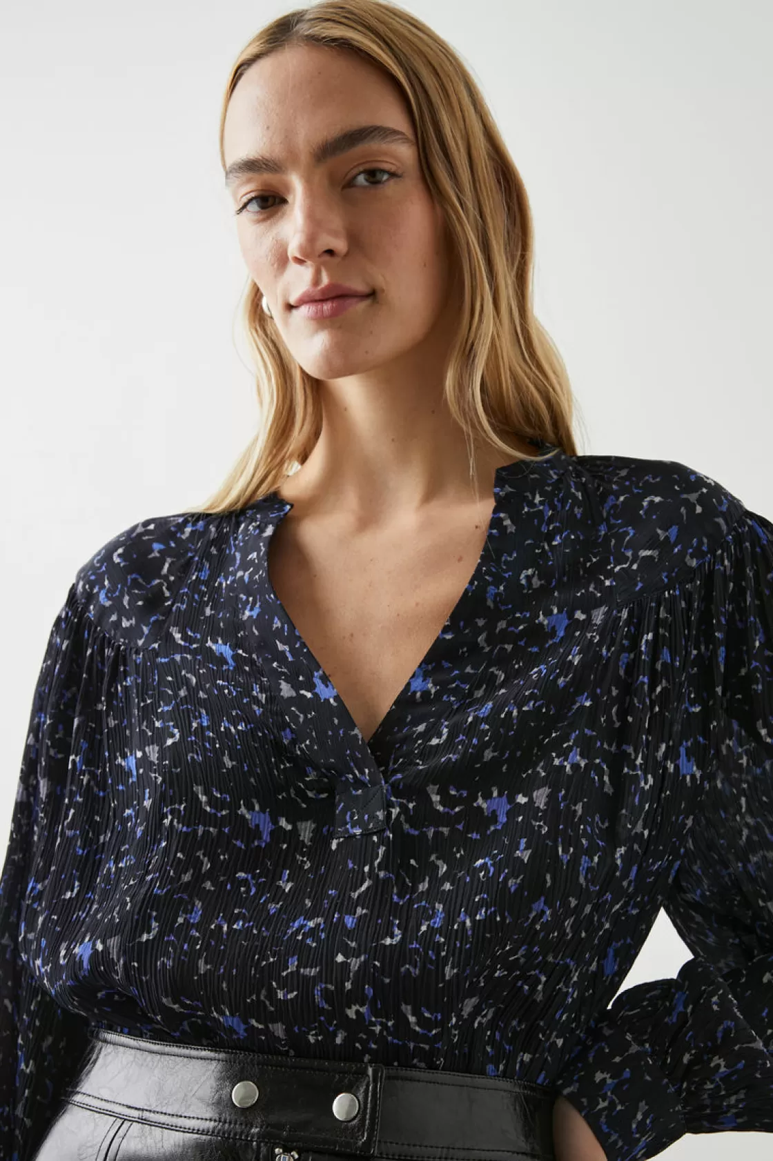 Rails FABLE TOP - COBALT STATIC | Women Tops