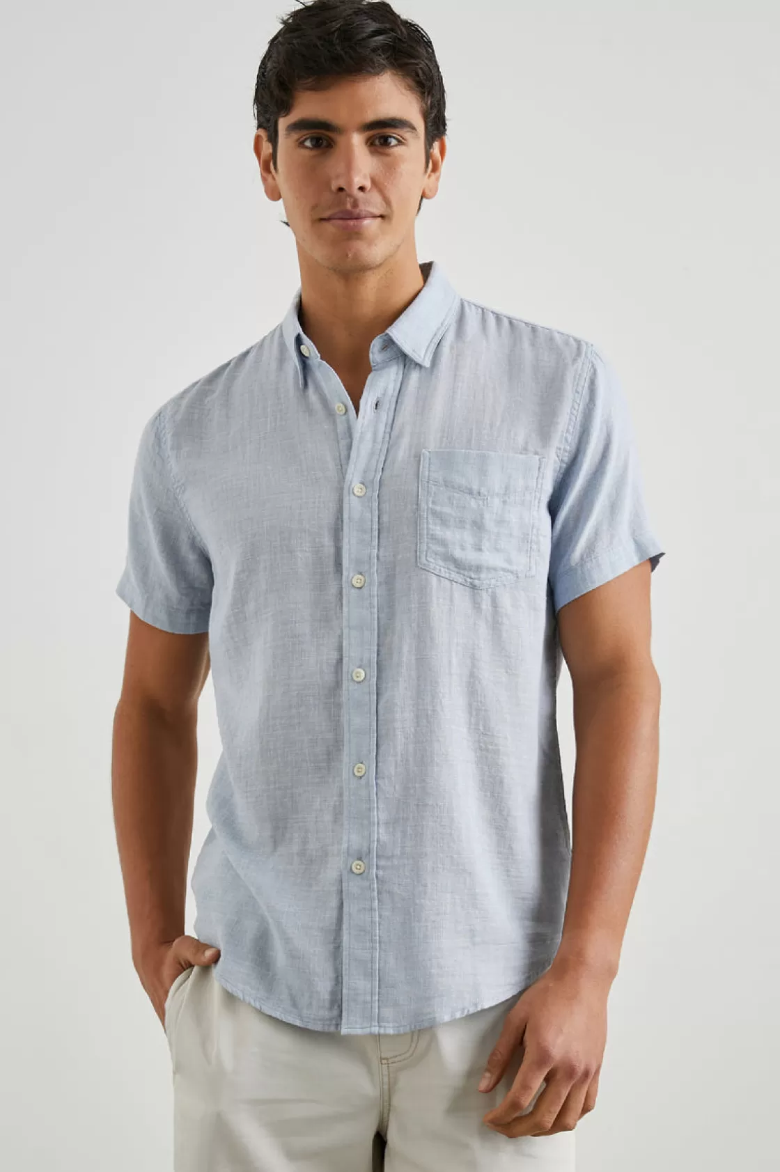 Rails FAIRFAX SHIRT - BLUE MELANGE | Summer Collection | Best Sellers