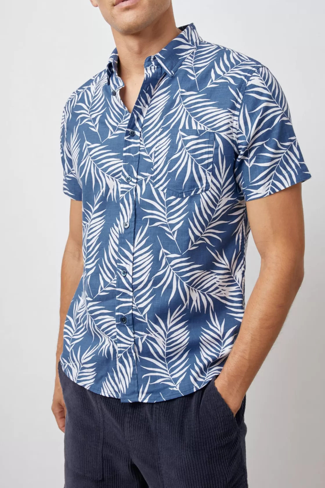 Rails FAIRFAX SHIRT - PALM SHADOW NAVY | Shirts