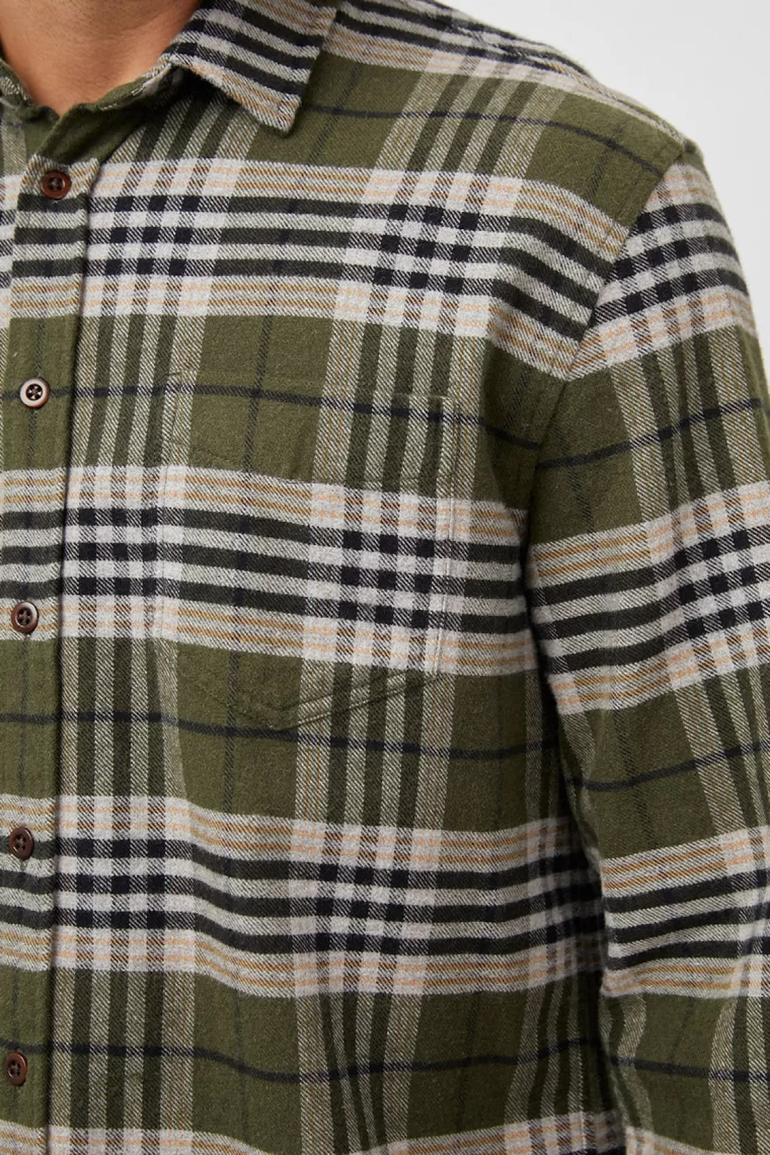 Rails FORREST SHIRT - TAMARIND OLIVE GLEN | Plaids | Shirts