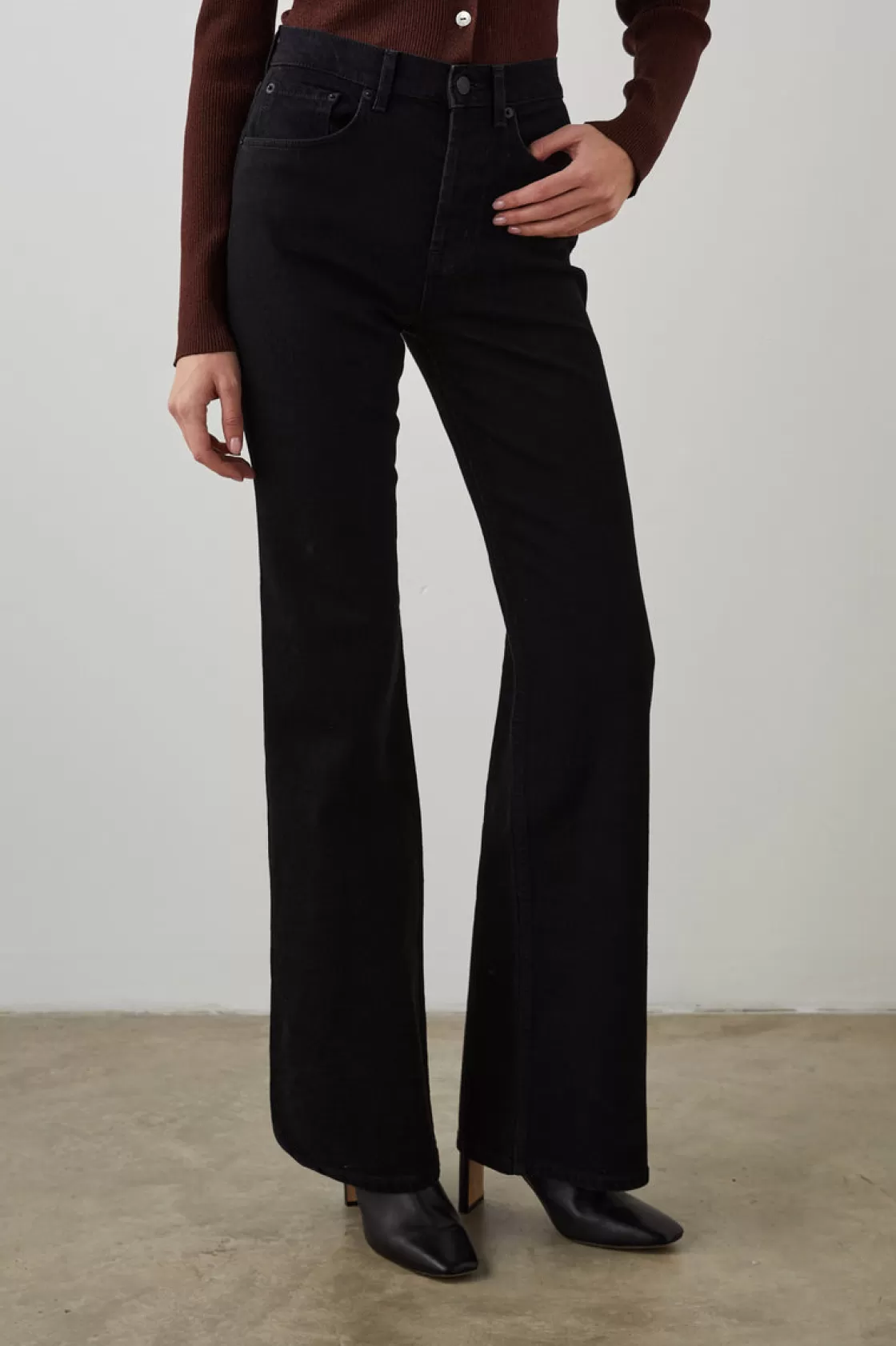 Rails GETTY WIDE LEG - BLACKOUT | Women The Classics | Denim