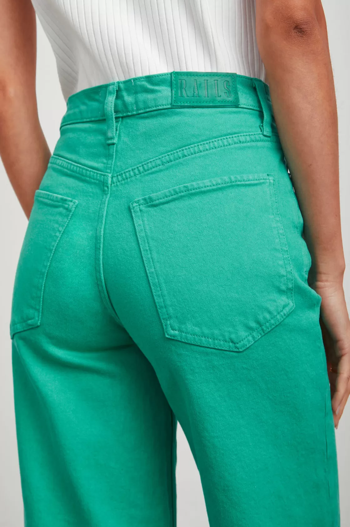 Rails GETTY WIDE LEG - EMERALD | Women Denim