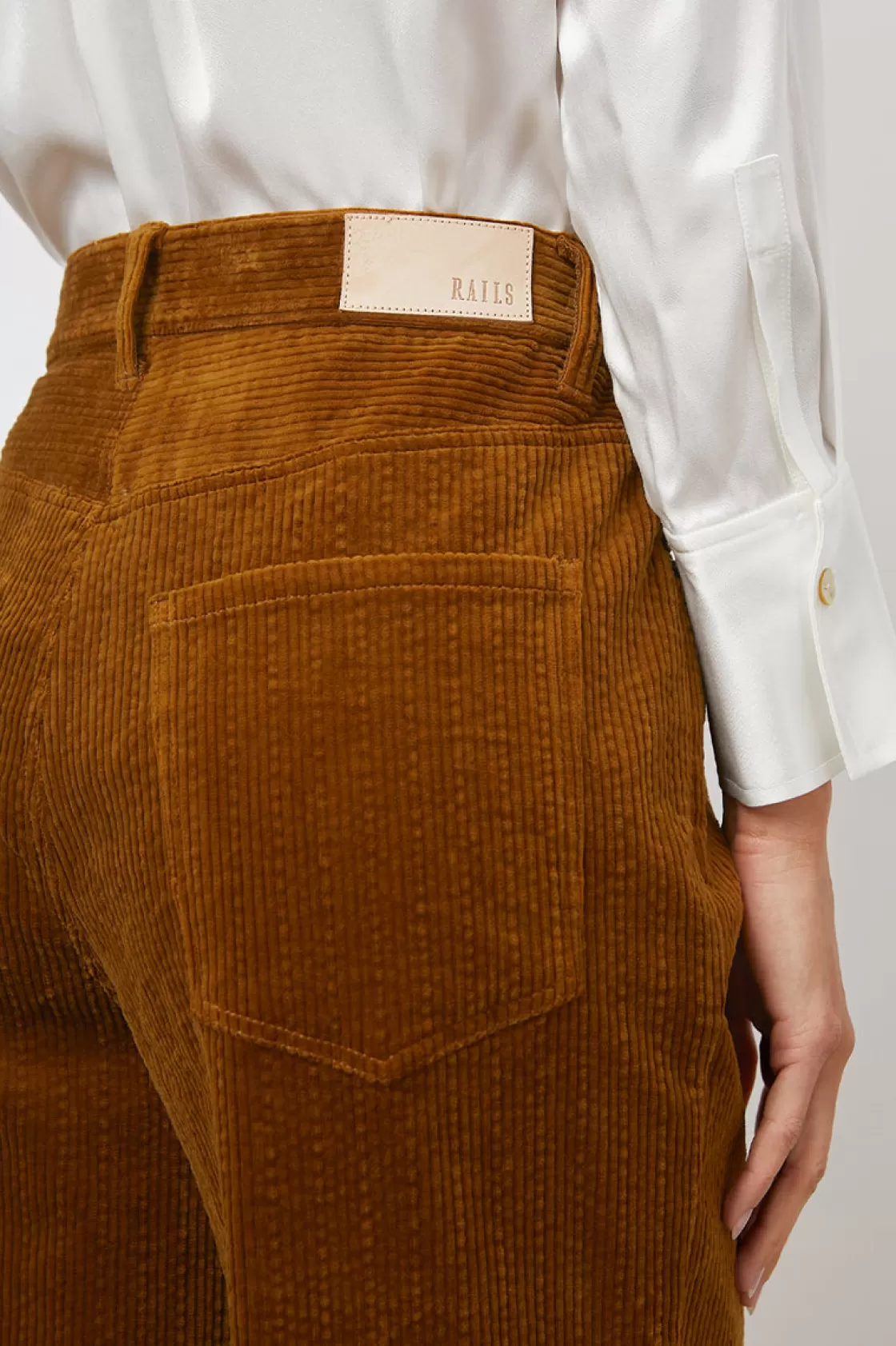 Rails GETTY WIDE LEG - GROUND CINNAMON | Women Pants & Shorts