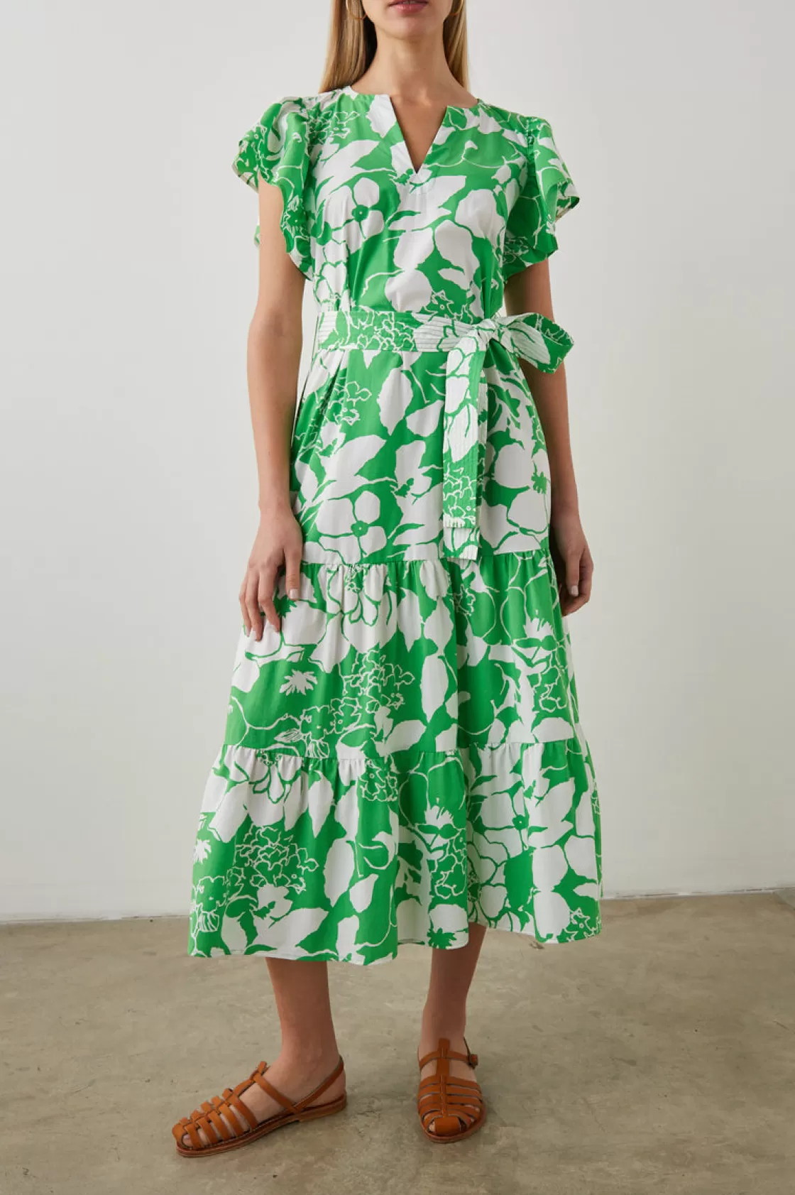 Rails GIA DRESS - GREEN LOTUS | Women The Eco Collection | Wedding Guest Collection