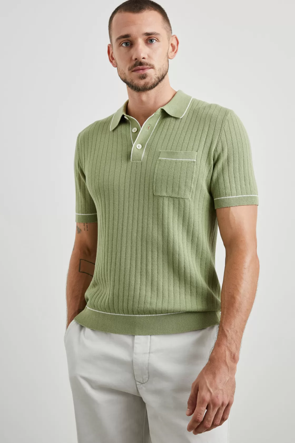 Rails HARDY POLO SHIRT - ARUGULA | Summer Collection | The Father's Day Edit