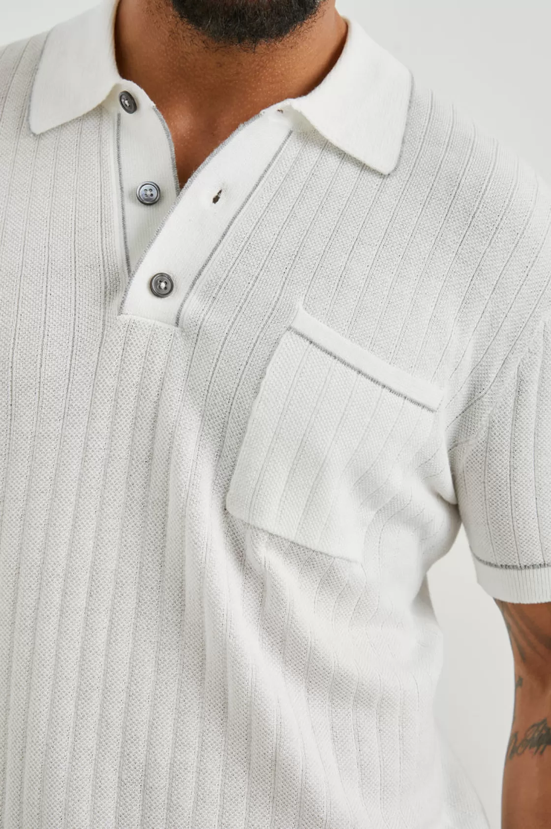 Rails HARDY POLO SHIRT - WHITE | The Travel Edit | Best Sellers