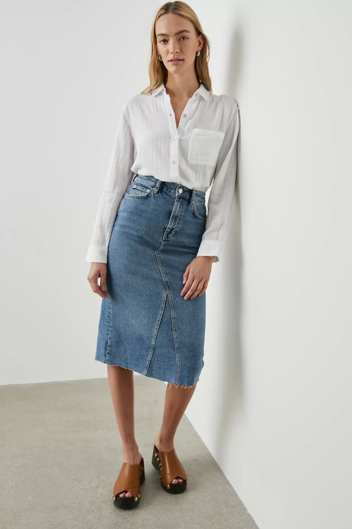 Rails HIGHLAND SKIRT - VINTAGE SAPPHIRE | Women The Classics | Denim