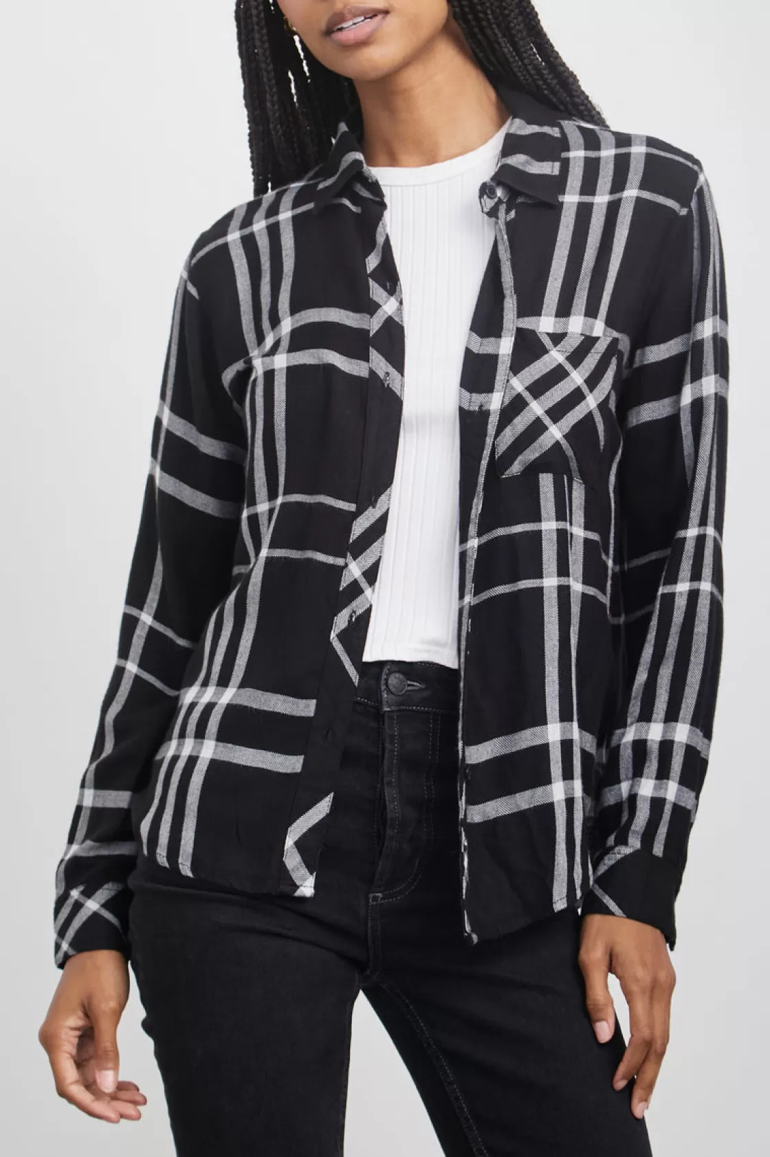 Rails HUNTER SHIRT - BLACK STERLING | Women Plaids