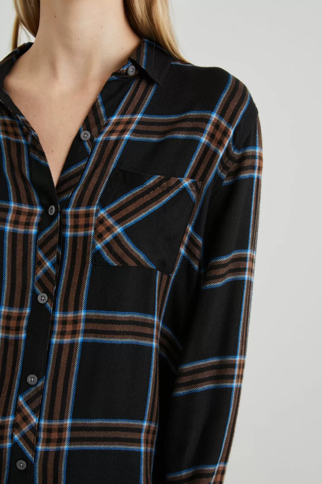 Rails HUNTER SHIRT - COBALT CHESTNUT | Women Plaids | Tops