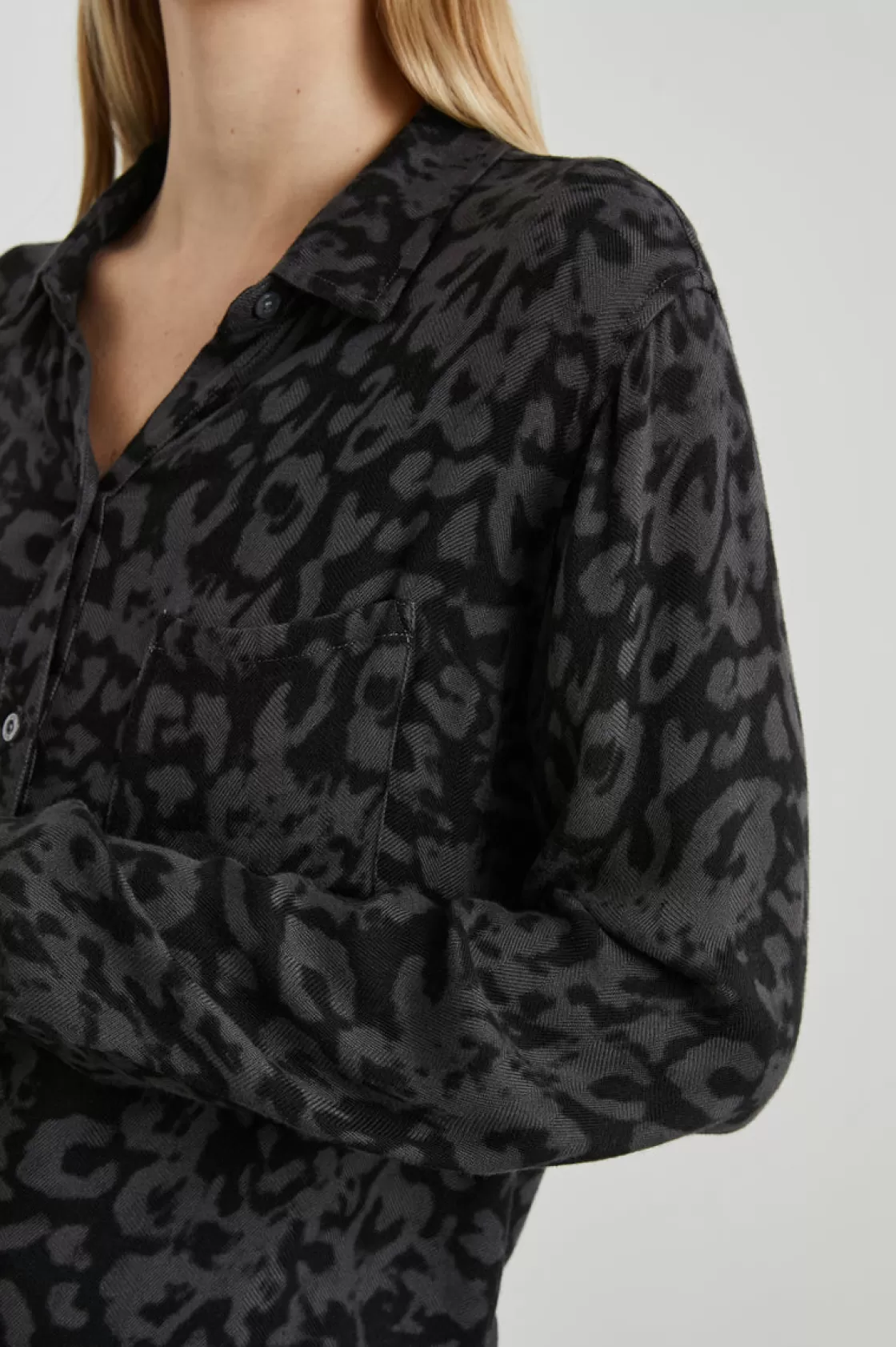 Rails HUNTER SHIRT - DIFFUSED CHARCOAL | Women The Classics | Tops