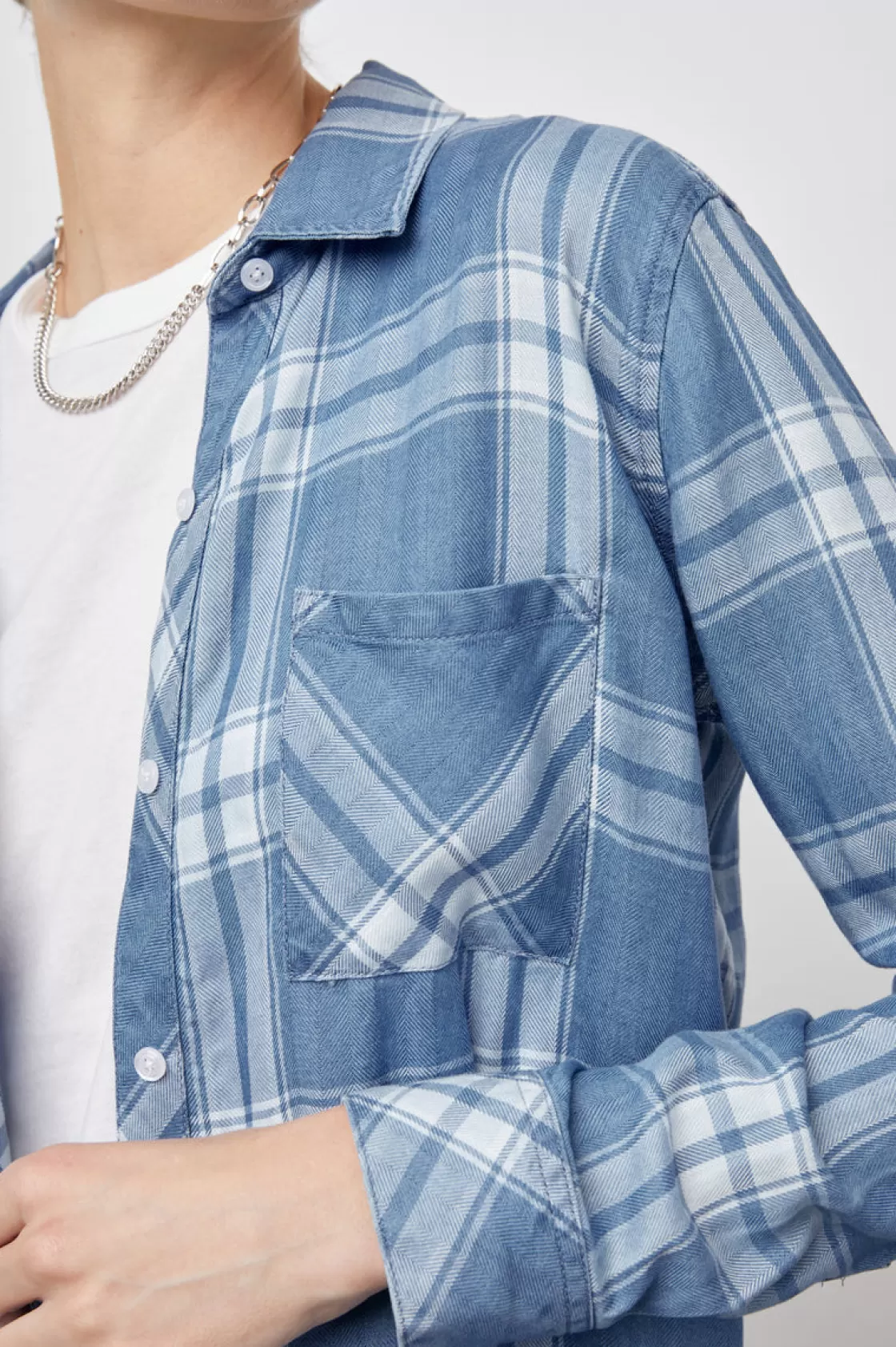 Rails HUNTER SHIRT - HARBOR WHITE | Women Plaids | Tops