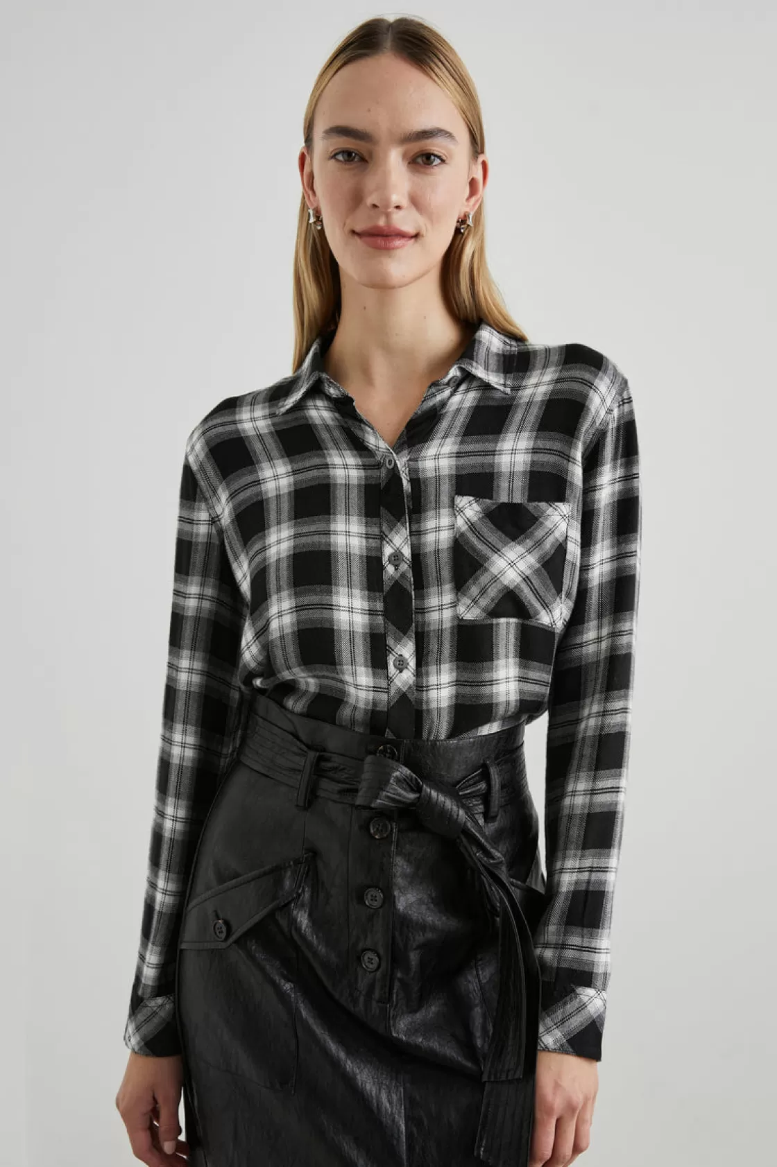 Rails HUNTER SHIRT - MIDNIGHT SNOW | Women Plaids | The Classics