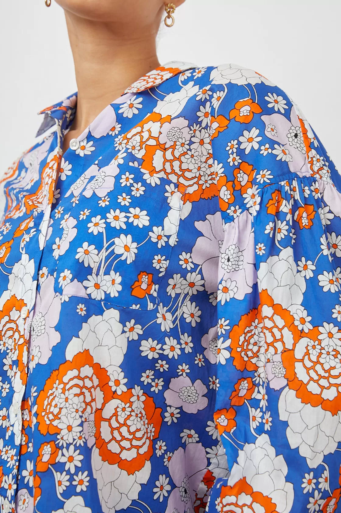 Rails JANAE SHIRT - COBALT FLORAL | Women Tops