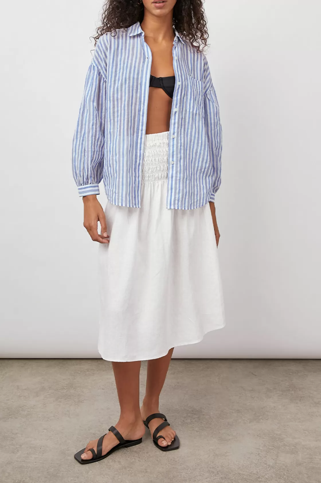 Rails JANAE SHIRT - LIGHTHOUSE STRIPE | Women Tops