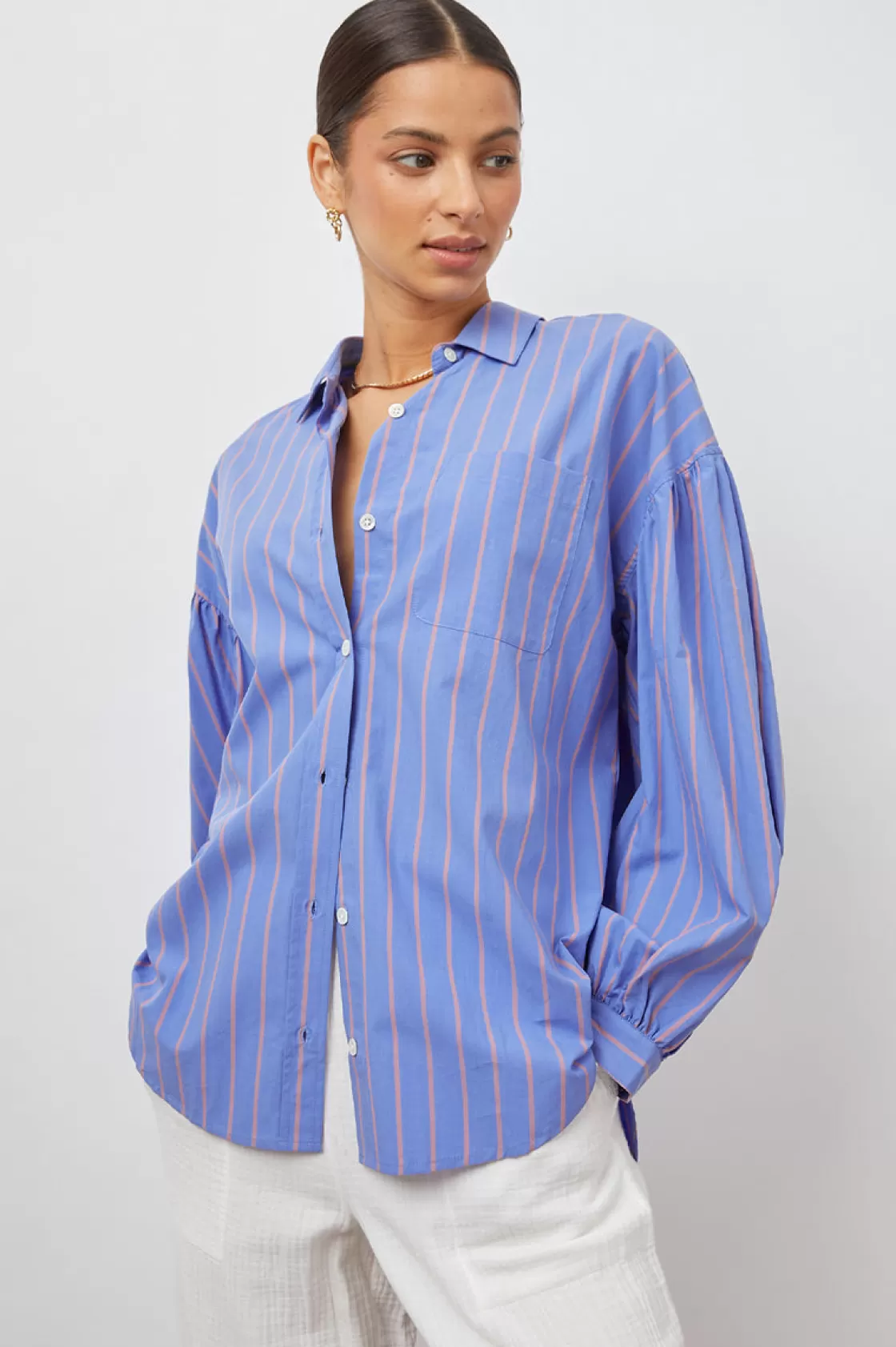 Rails JANAE SHIRT - LIMA STRIPE | Women The Eco Collection | Tops