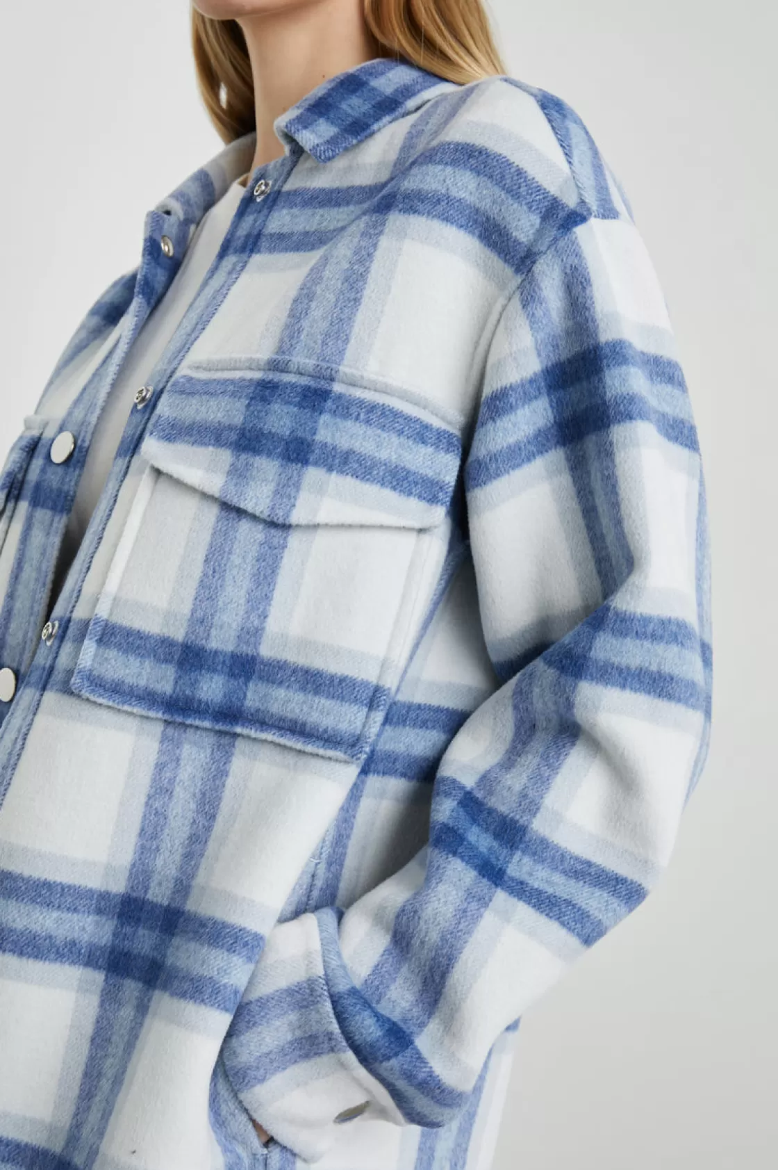 Rails JARO COAT - IVORY BAY | Women Plaids | Jackets & Coats