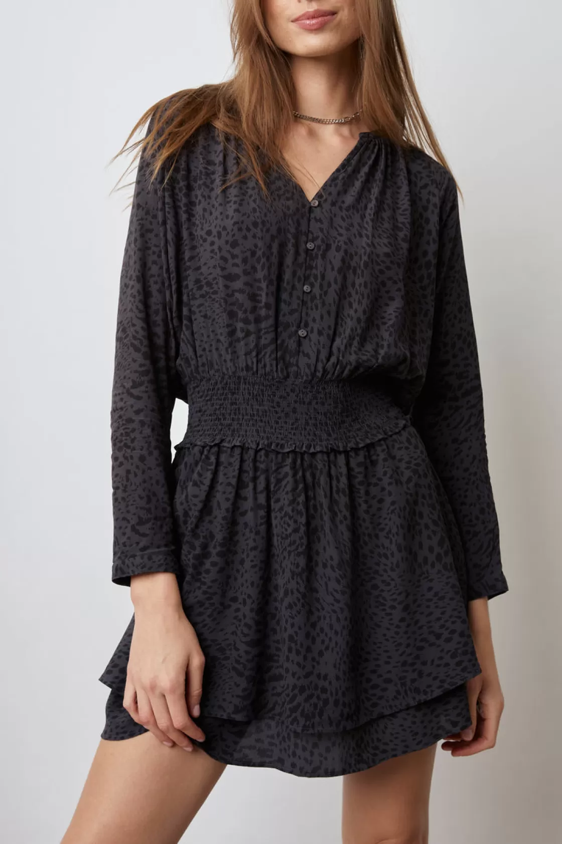 Rails JASMINE DRESS - SPOTTED SLATE | Women Dresses & Rompers