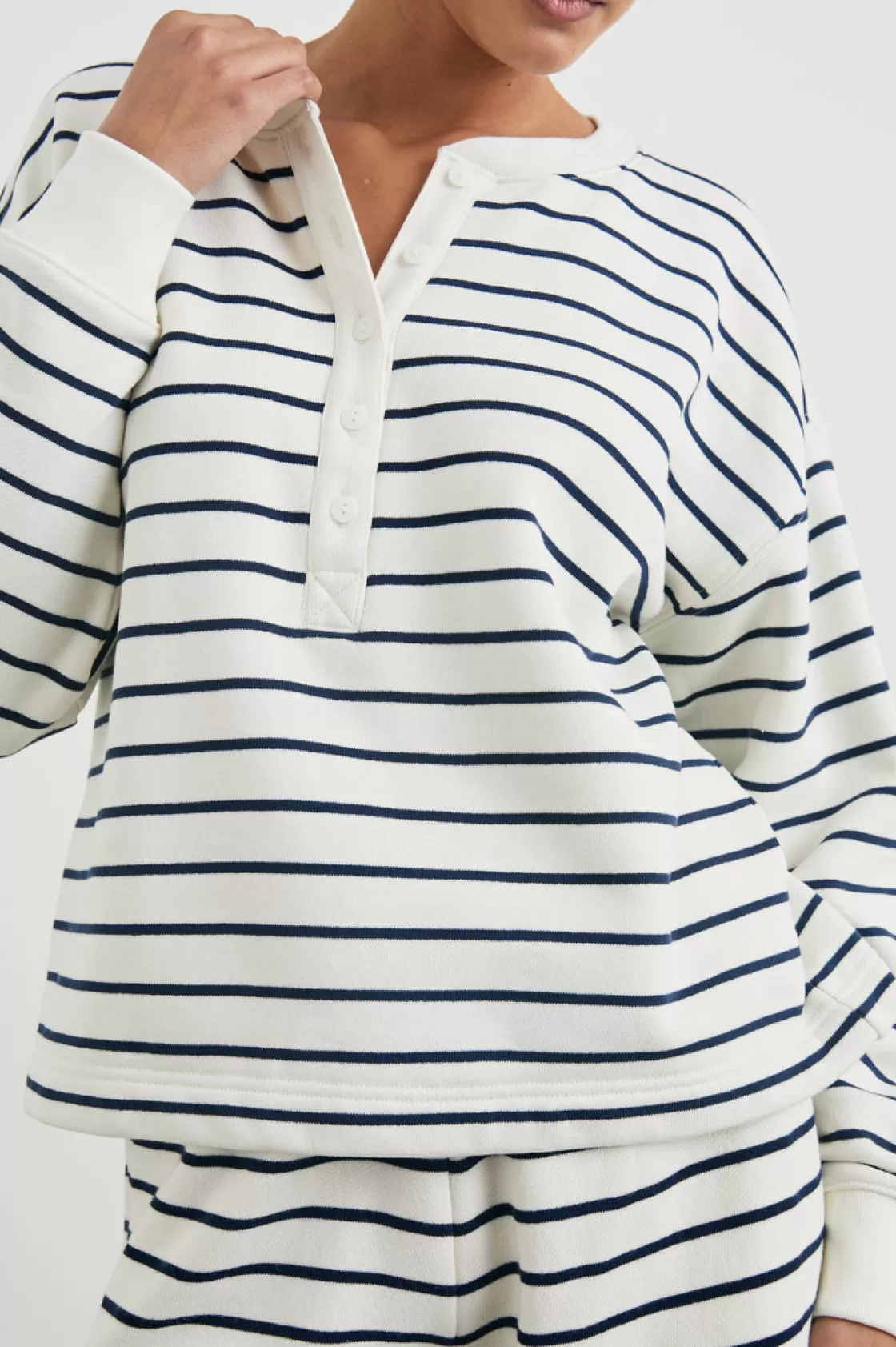 Rails JOAN SWEATSHIRT - SAILOR STRIPE NAVY | Women Summer Collection | Sweaters