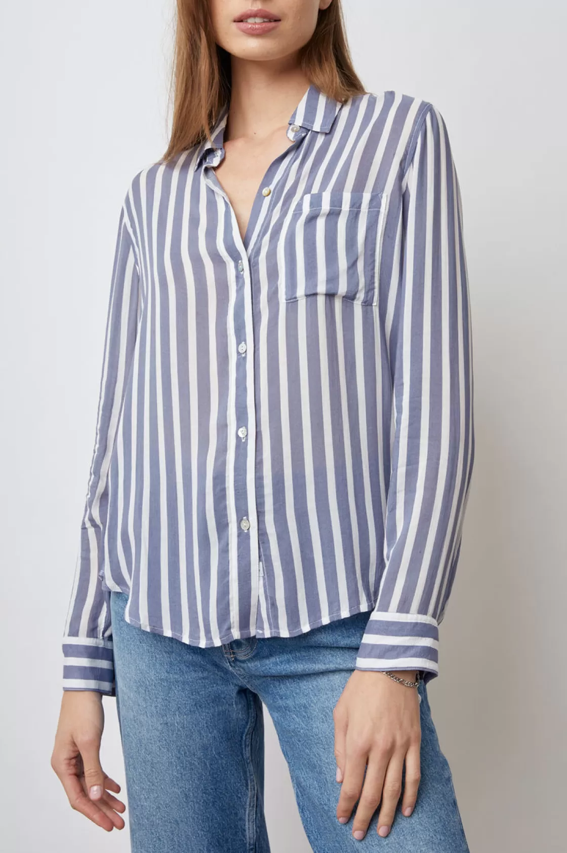 Rails JOSEPHINE SHIRT - TURIN STRIPE | Women The Eco Collection | Tops