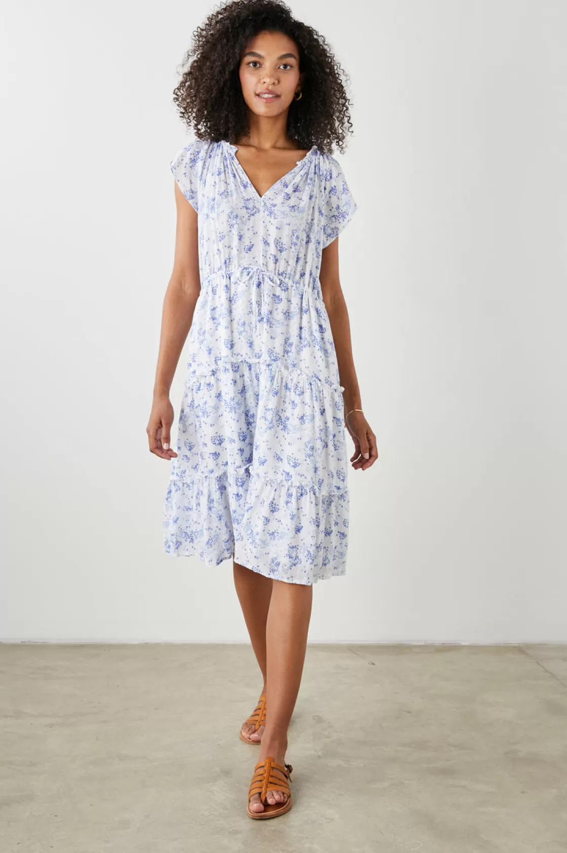 Rails JUNI DRESS - BLUE BLOSSOMS | Women The Eco Collection | Dresses & Rompers