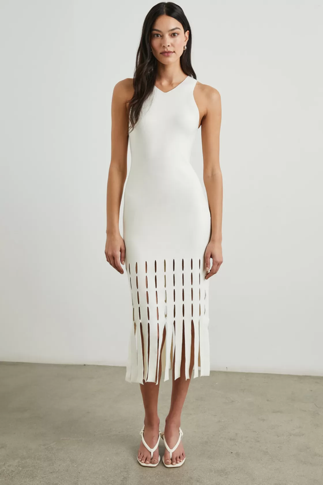 Rails KAIA DRESS - WHITE | Women Knit Dresses | Summer Collection