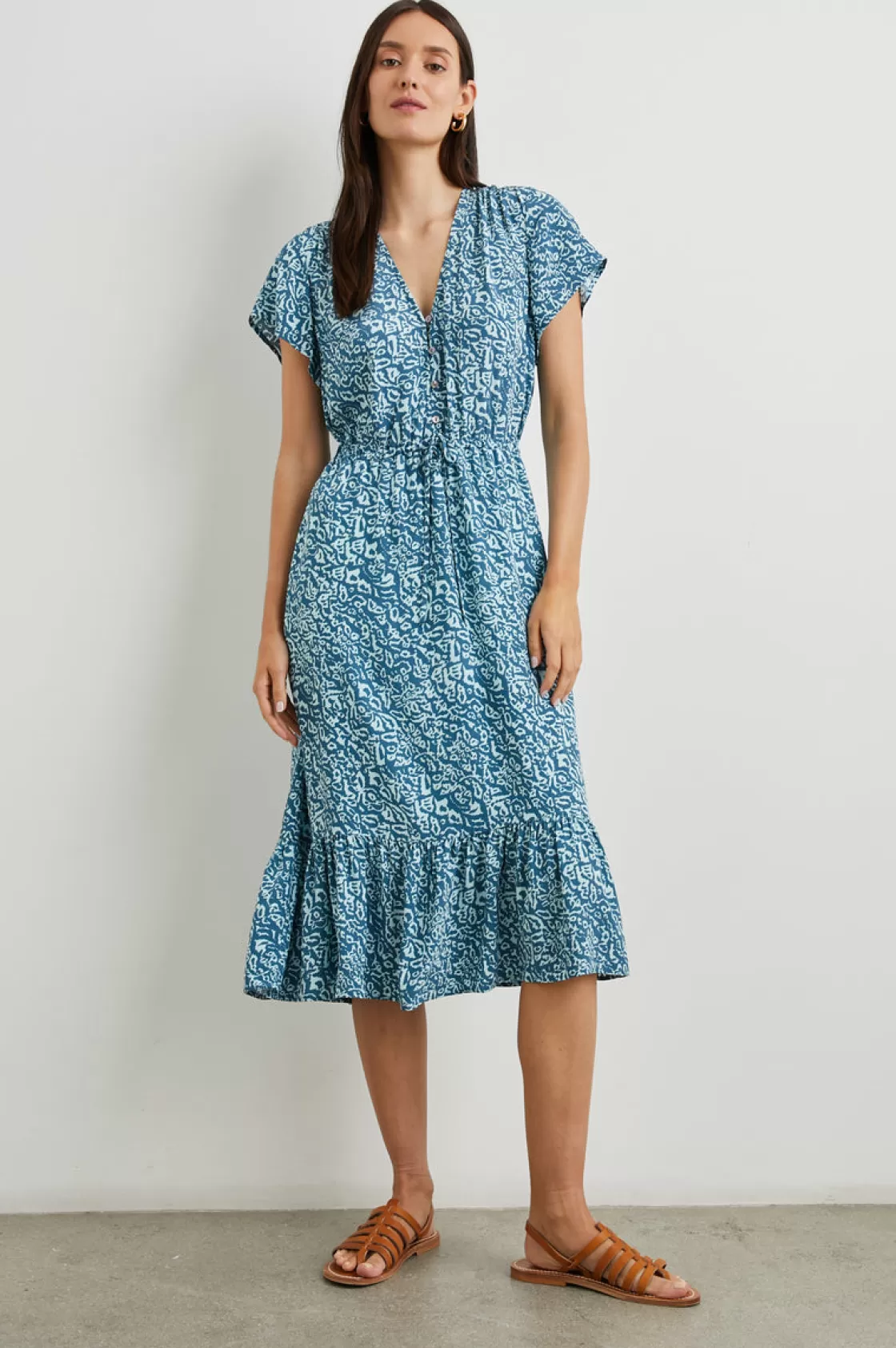 Rails KIKI DRESS - BLUE HAVANA | Women Summer Collection | Dresses & Rompers