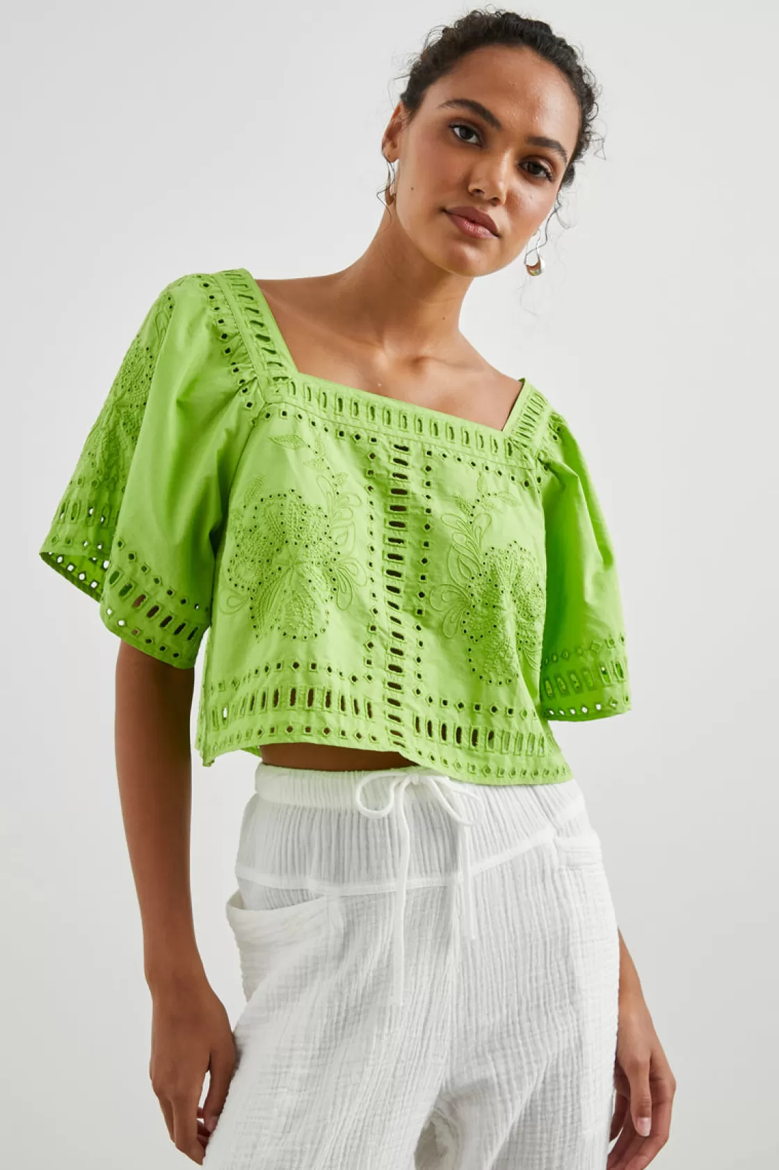 Rails LAINE TOP - ISLAND GREEN | Women Summer Collection | The Travel Edit