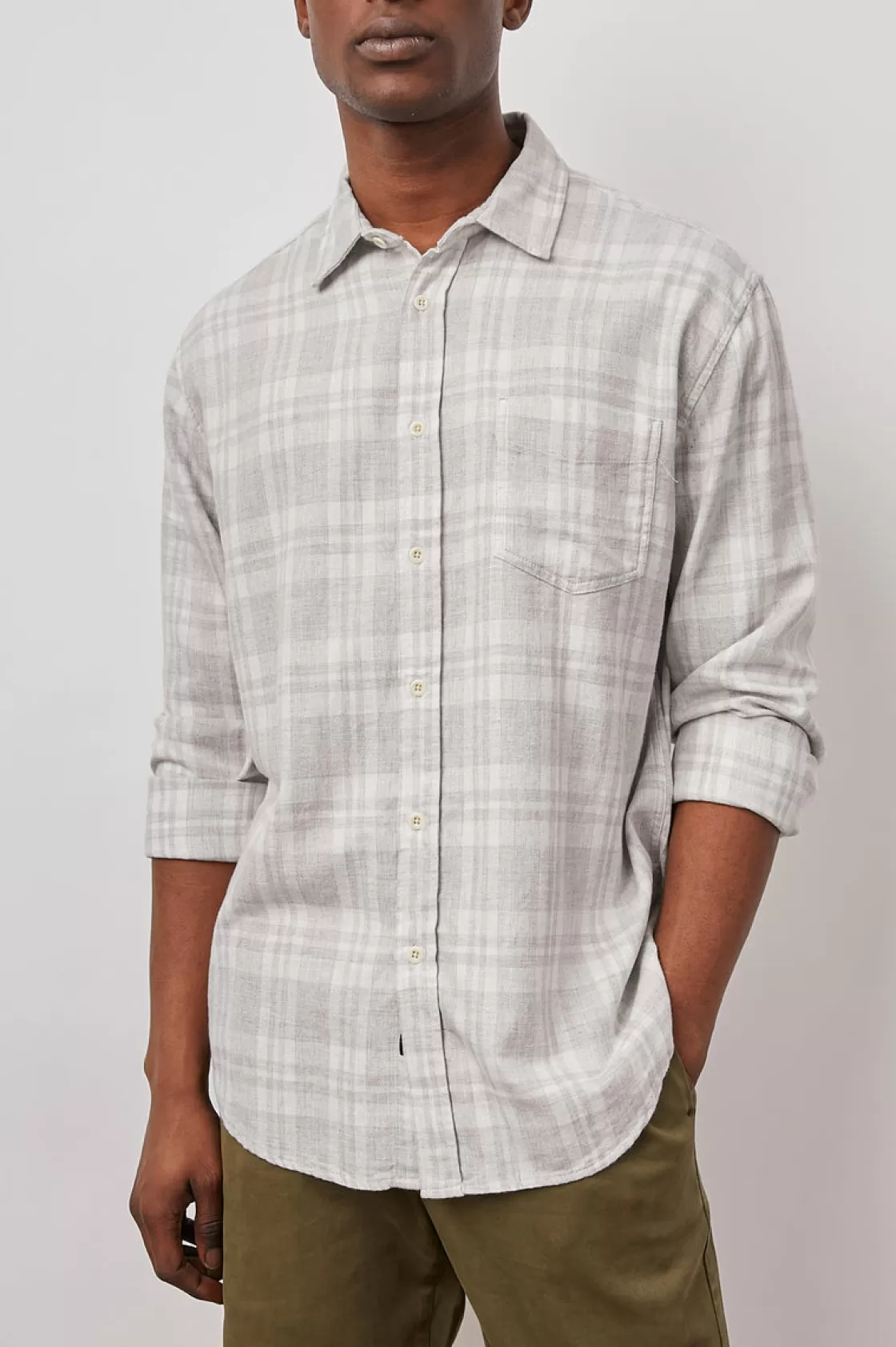 Rails LENNOX SHIRT - ALUMINUM MELANGE | Plaids | Shirts