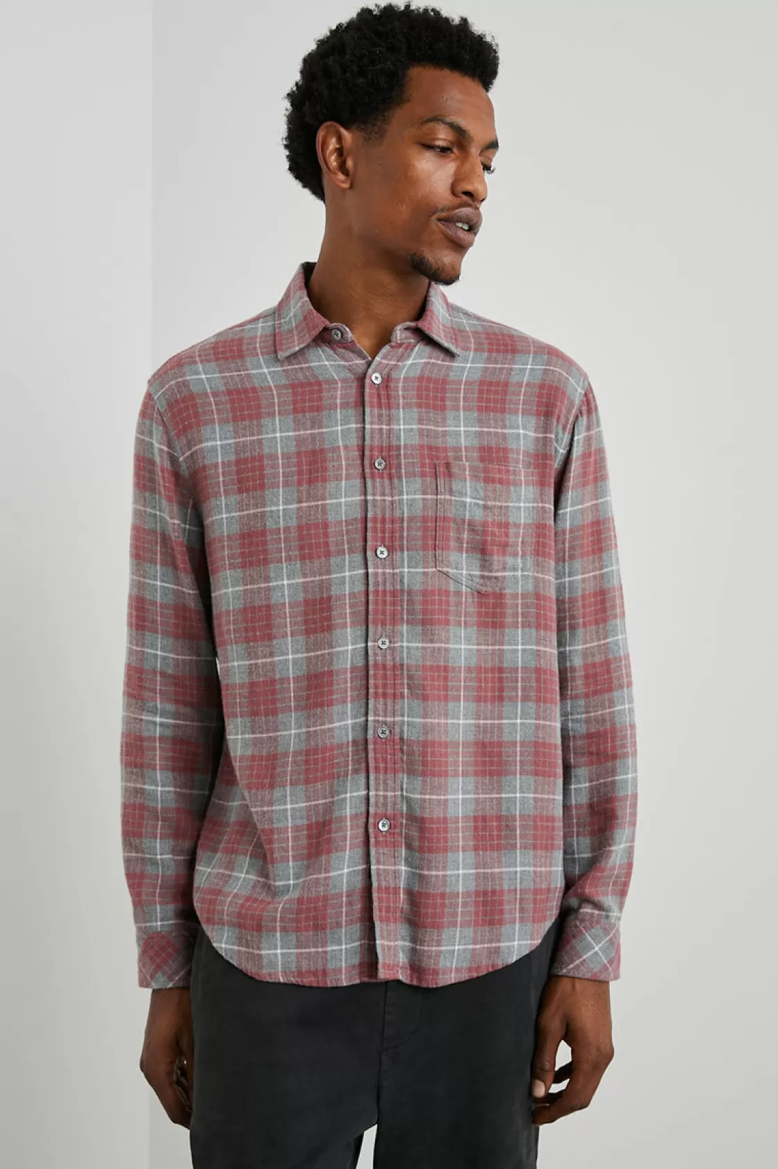 Rails LENNOX SHIRT - BARN STEEL DOVE | Plaids | Shirts