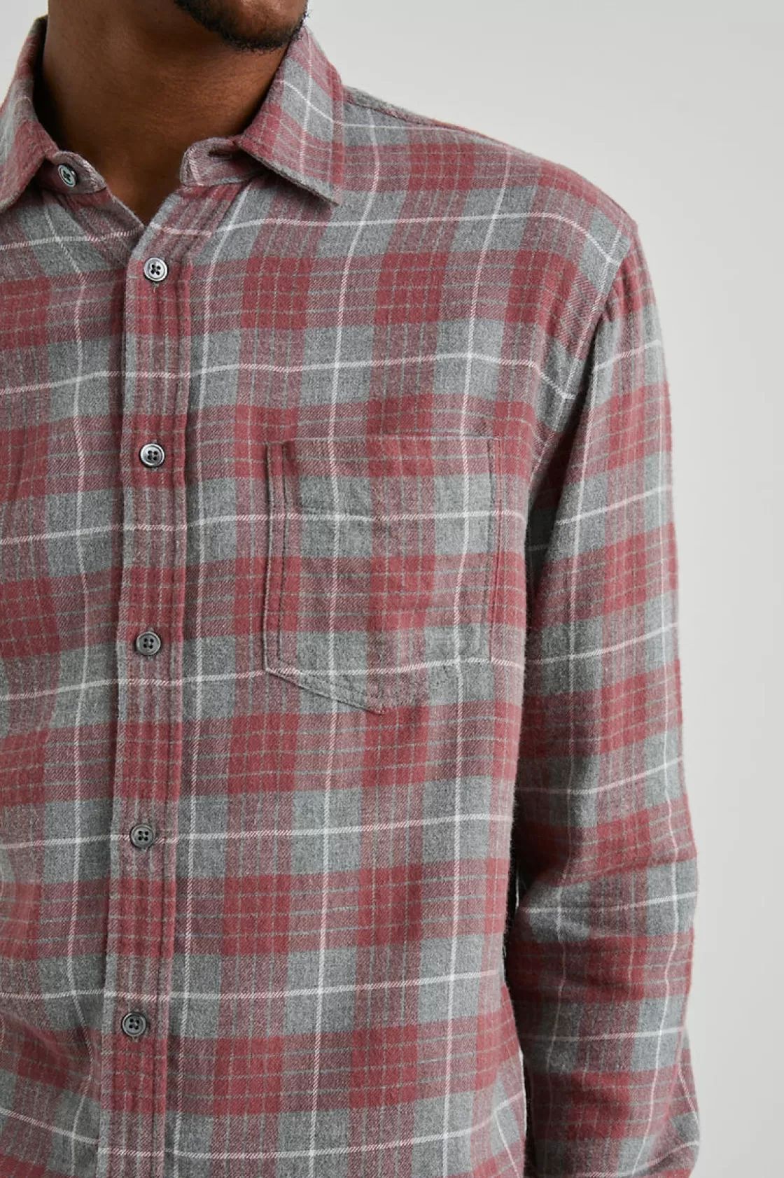 Rails LENNOX SHIRT - BARN STEEL DOVE | Plaids | Shirts