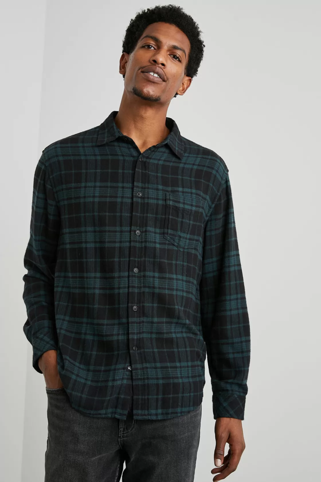 Rails LENNOX SHIRT - EMERALD SHADOW | Plaids | Shirts