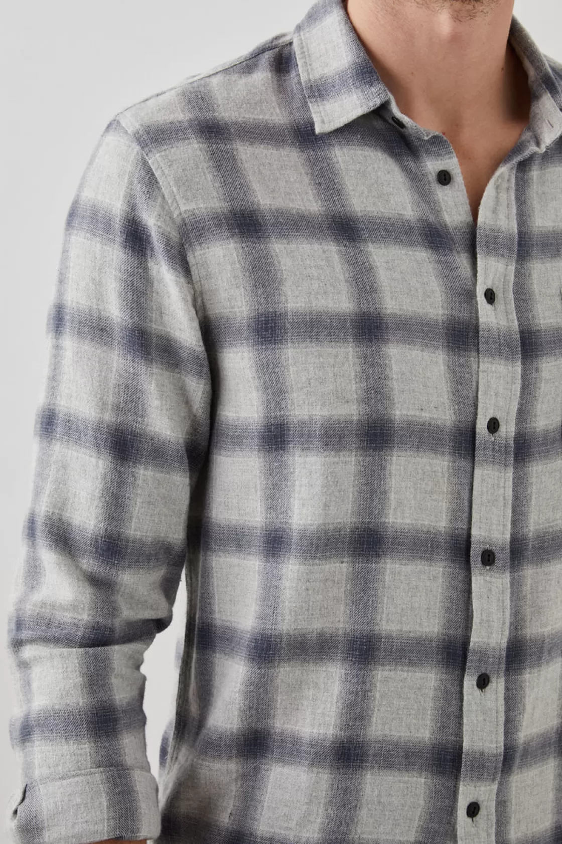 Rails LENNOX SHIRT - METALLIC STORM HEATHER | Plaids | Shirts