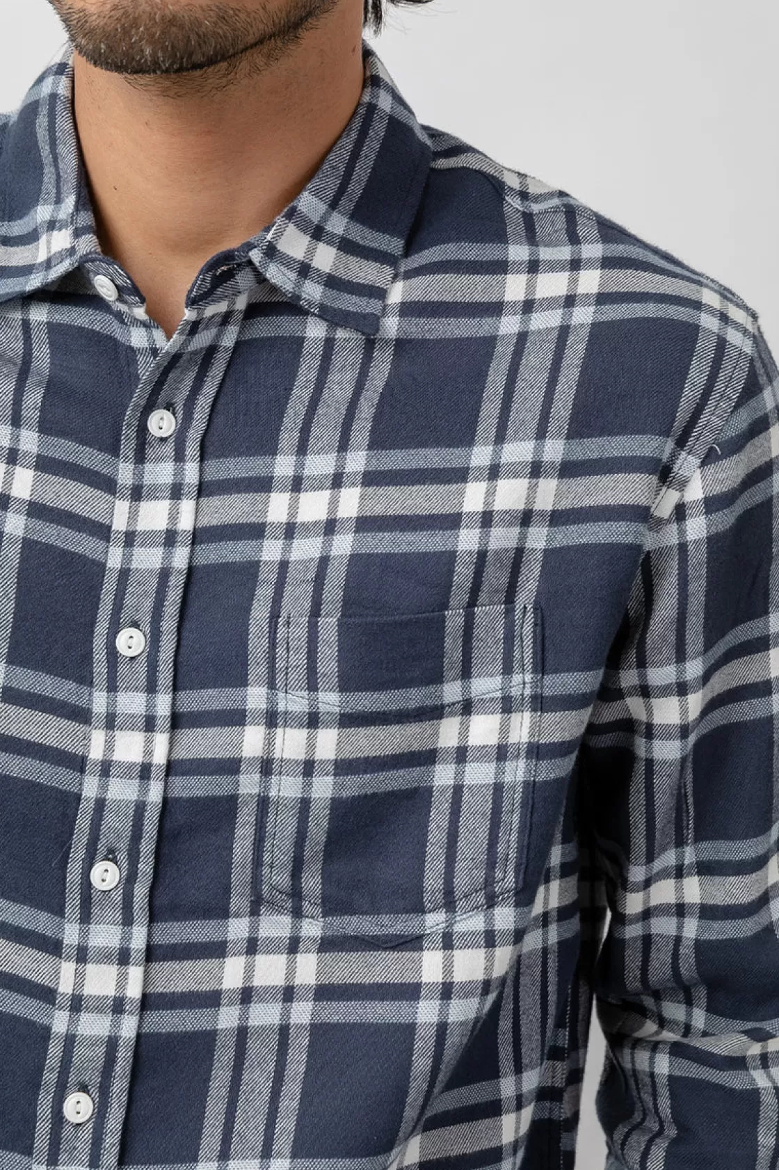 Rails LENNOX SHIRT - NAVY WHITE | Plaids | Shirts