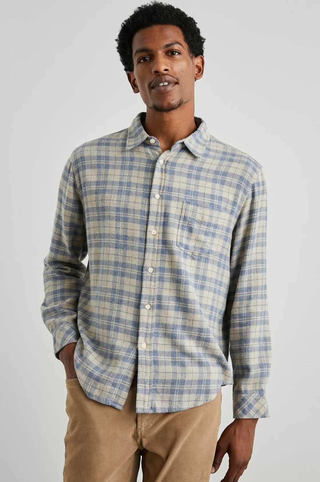 Rails LENNOX SHIRT - OATMEAL ATLANTIC HEATHER | Plaids | Shirts