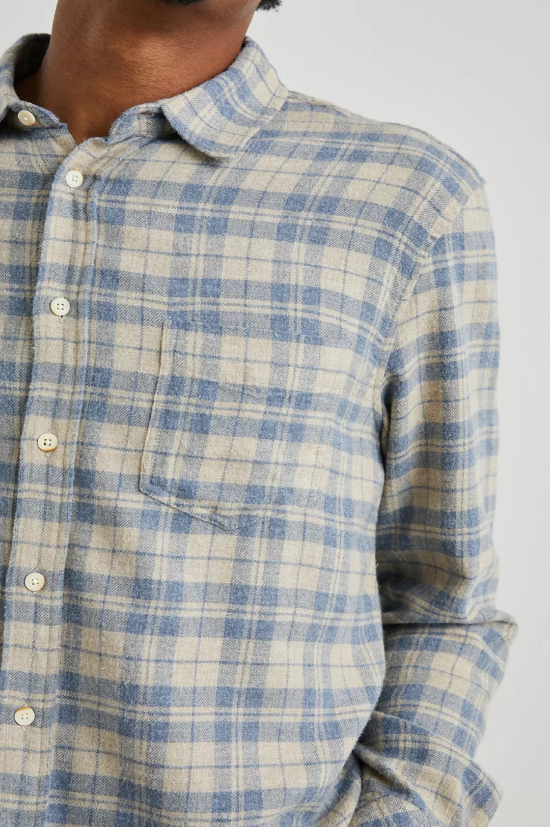 Rails LENNOX SHIRT - OATMEAL ATLANTIC HEATHER | Plaids | Shirts