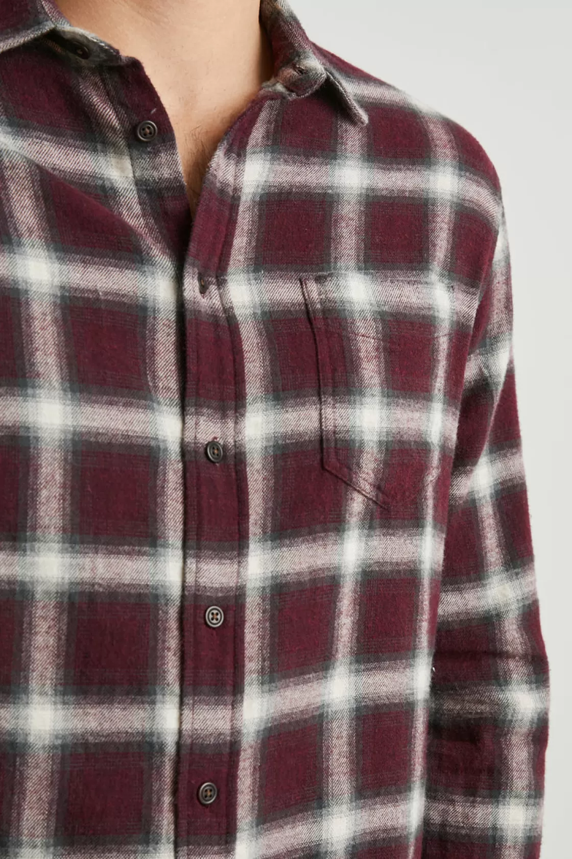 Rails LENNOX SHIRT - OXBLOOD FERN | Plaids