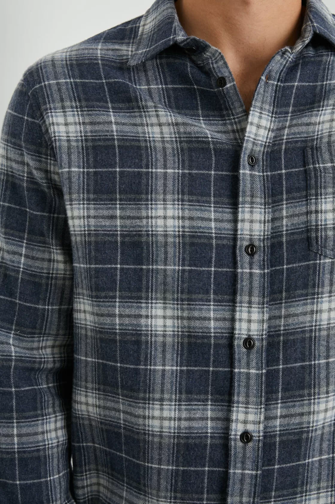 Rails LENNOX SHIRT - SHADOW ETHER MELANGE | Plaids