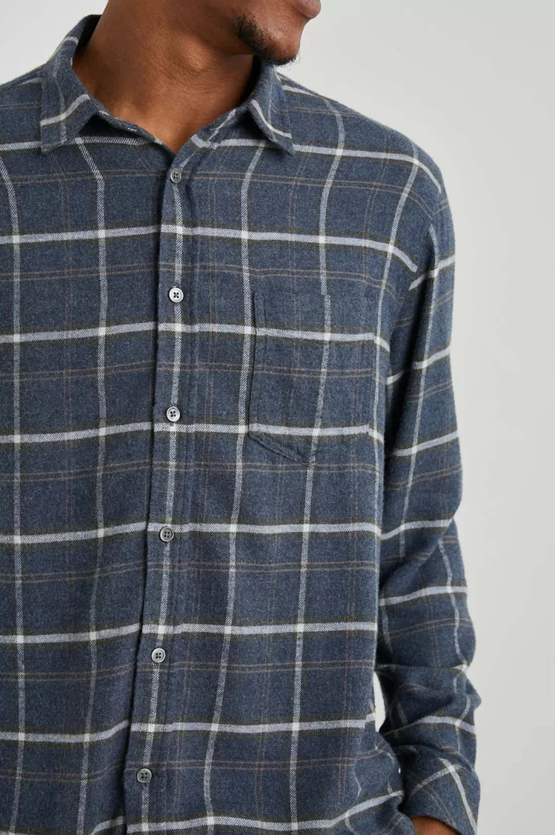 Rails LENNOX SHIRT - SHADOW WHEAT MELANGE | Plaids | Shirts