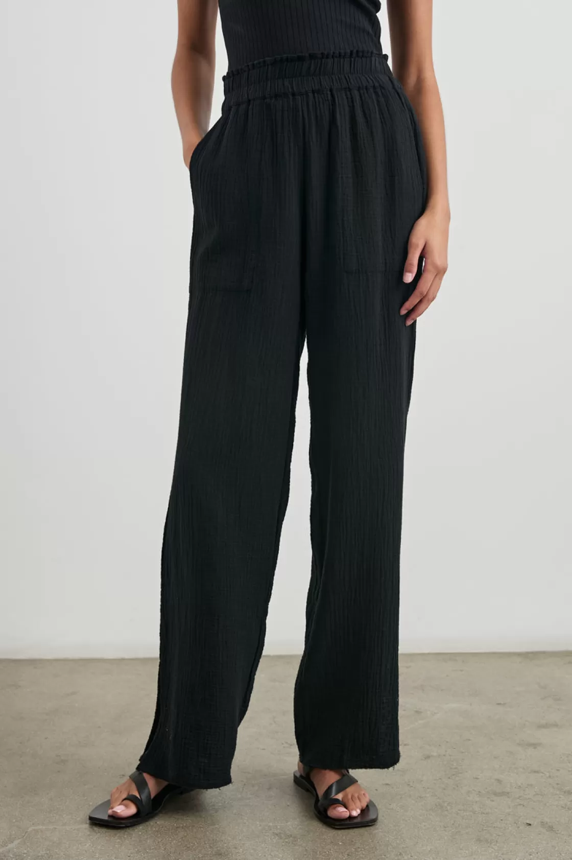 Rails LEON PANT - BLACK | Women Summer Collection | Matching Sets