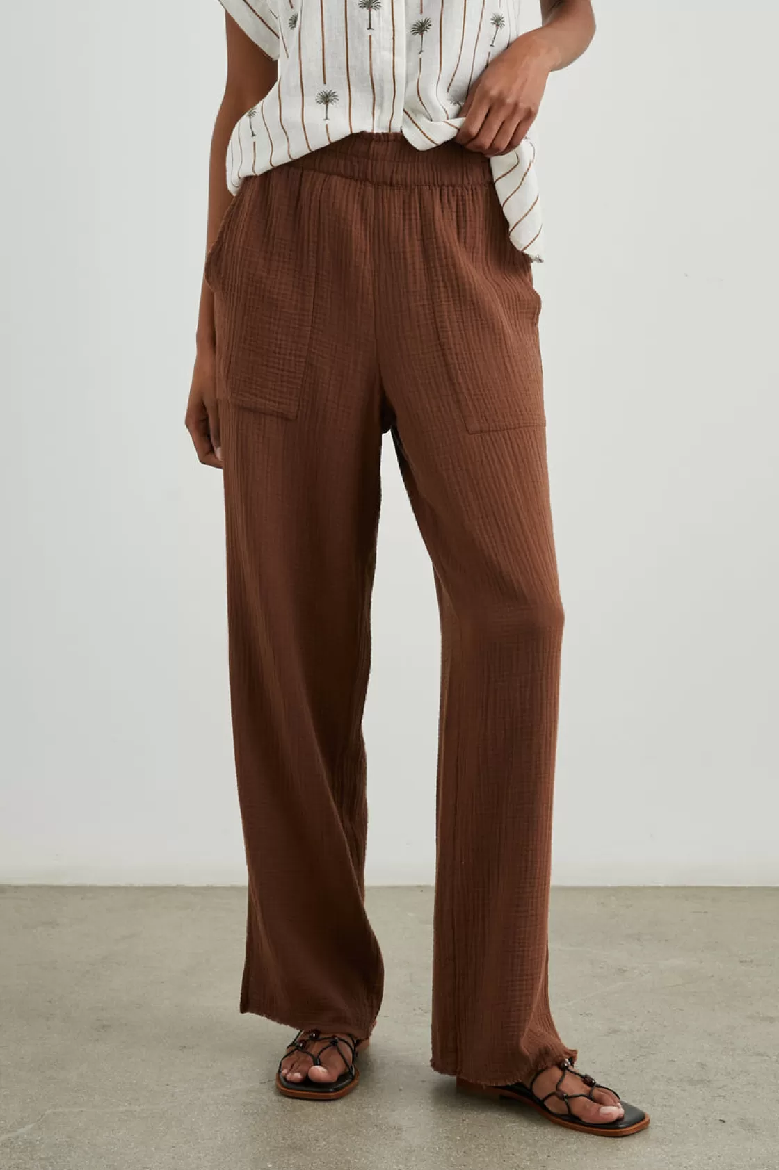 Rails LEON PANT - CACAO | Women The Eco Collection | The Travel Edit