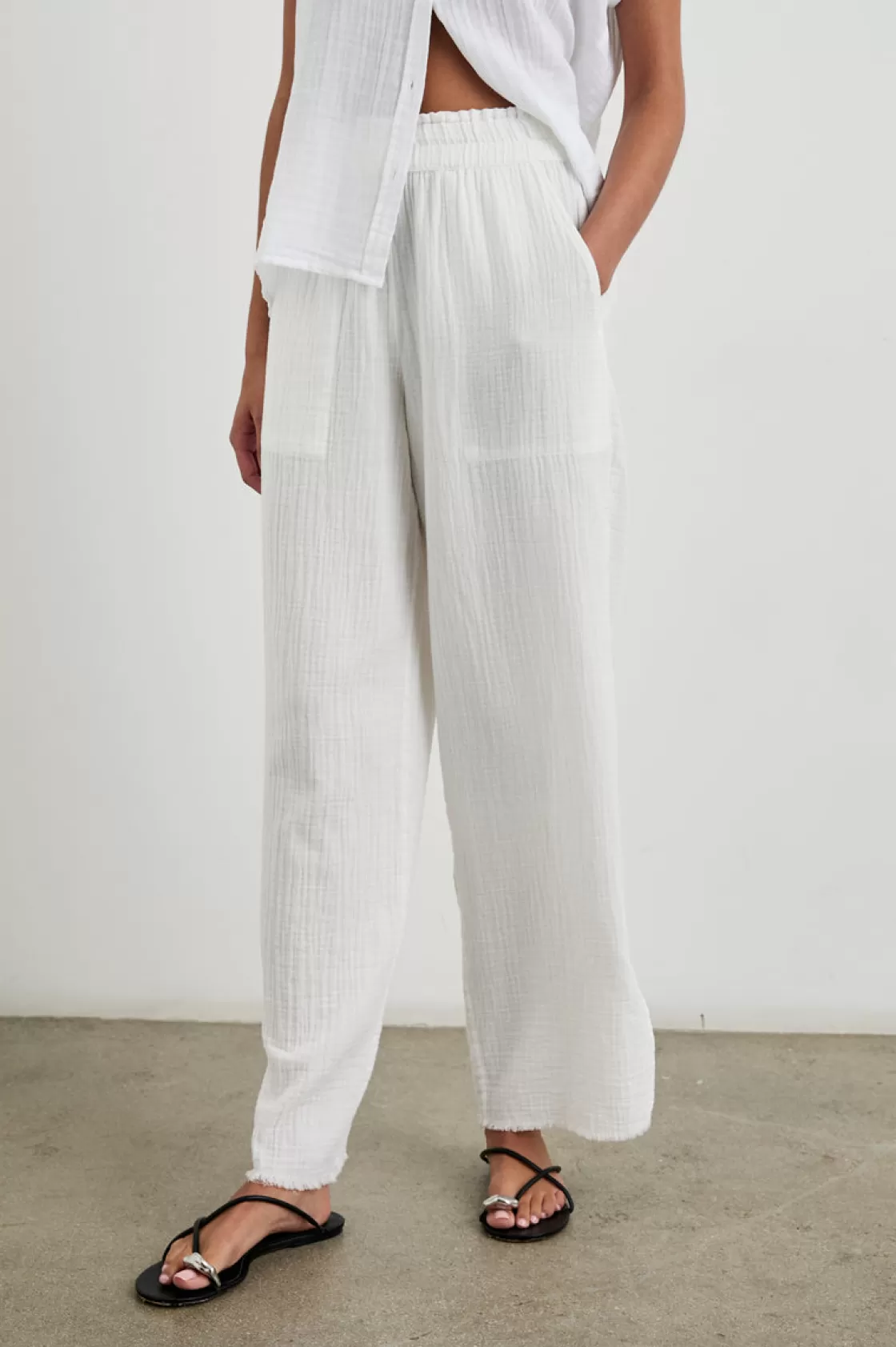 Rails LEON PANT - WHITE | Women Summer Collection | Matching Sets