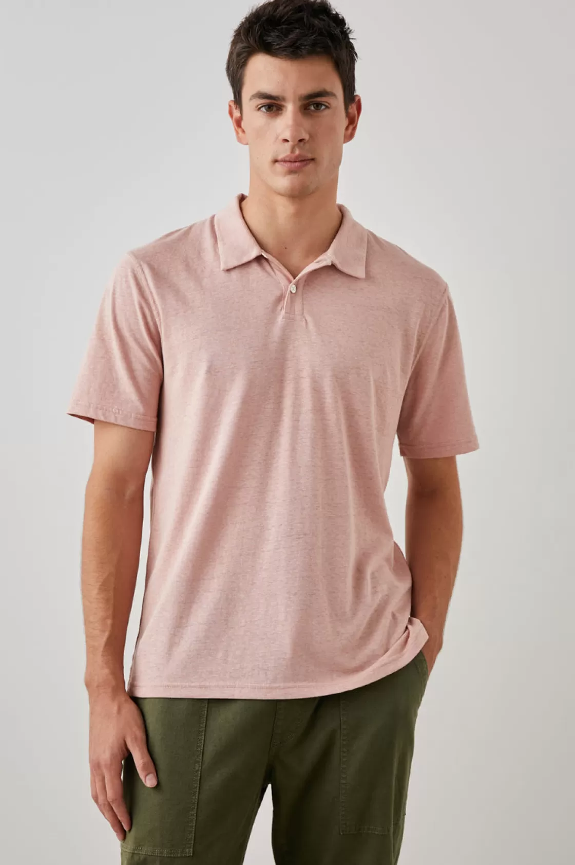 Rails LEVANT POLO SHIRT - FLAMINGO | The Eco Collection | T-Shirts & Polos