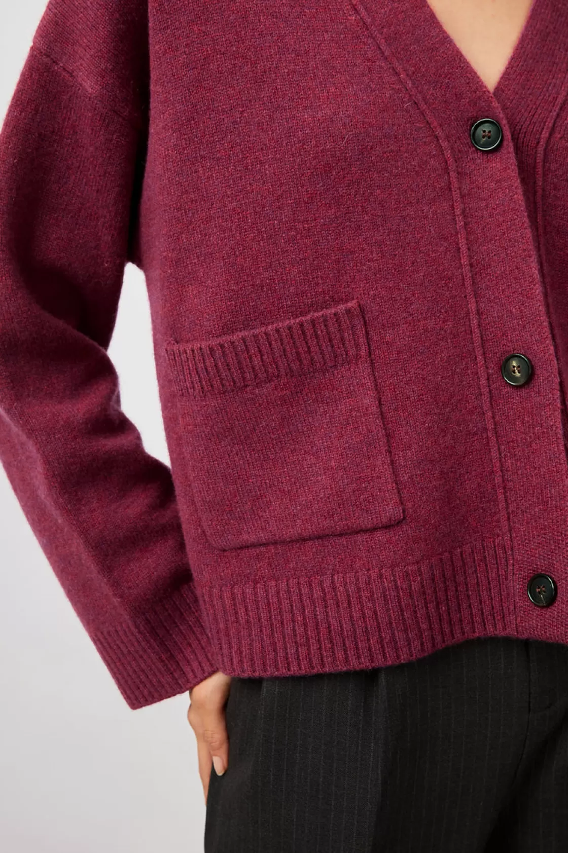 Rails LINDI CARDIGAN - MAGENTA | Women The Eco Collection | Sweaters