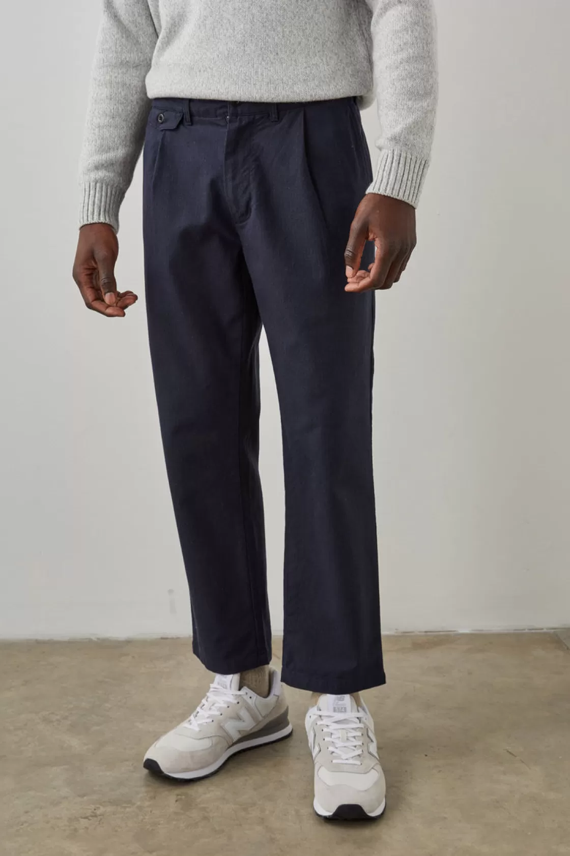 Rails MARCELLUS PANT - NAVY CHARCOAL PIN STRIPE | Matching Sets | Pants