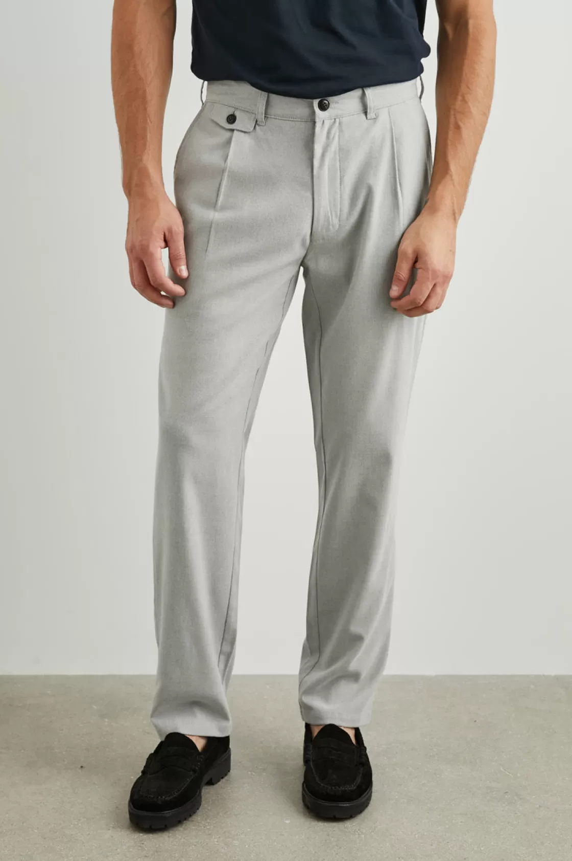 Rails MARCELLUS PANT - SOFT GREY MELANGE | Matching Sets | Casual Suiting