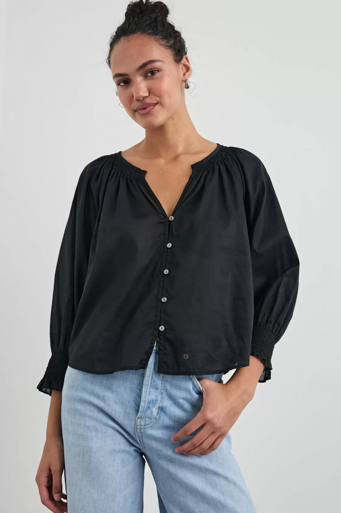 Rails MARIAH TOP - TRUE BLACK | Women Tops