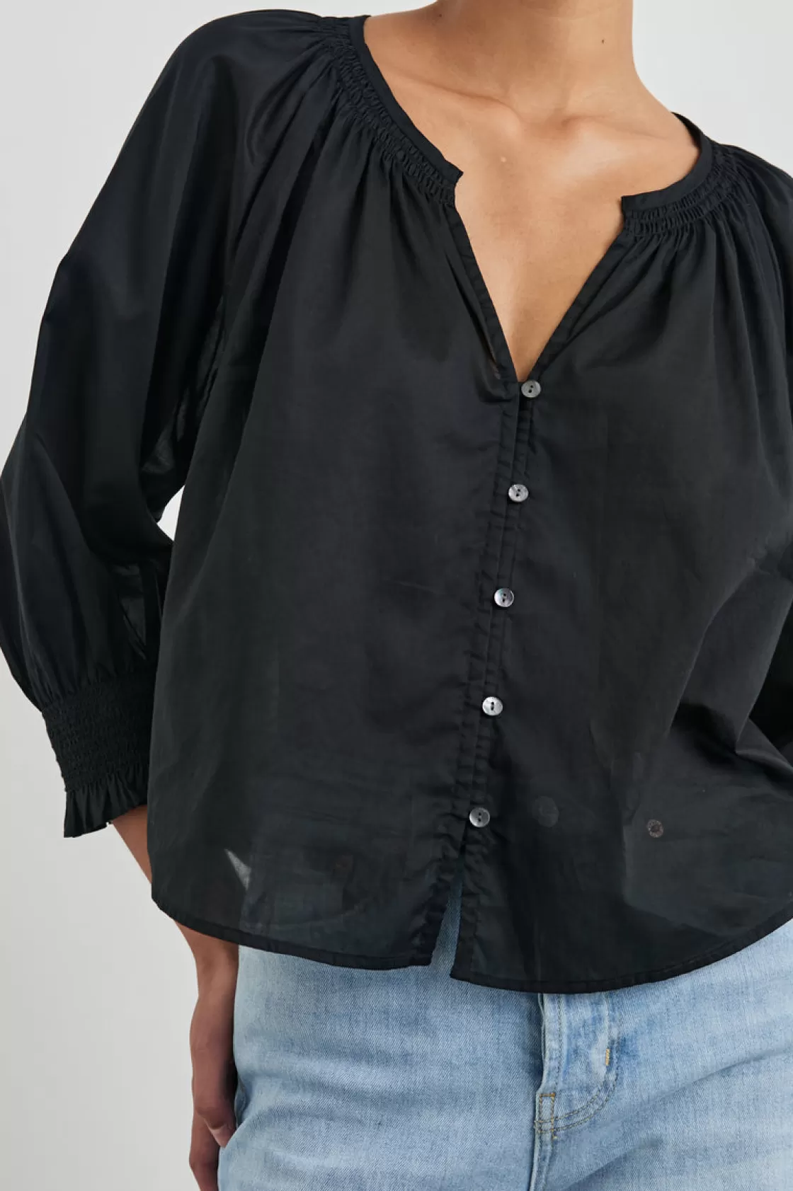 Rails MARIAH TOP - TRUE BLACK | Women Tops