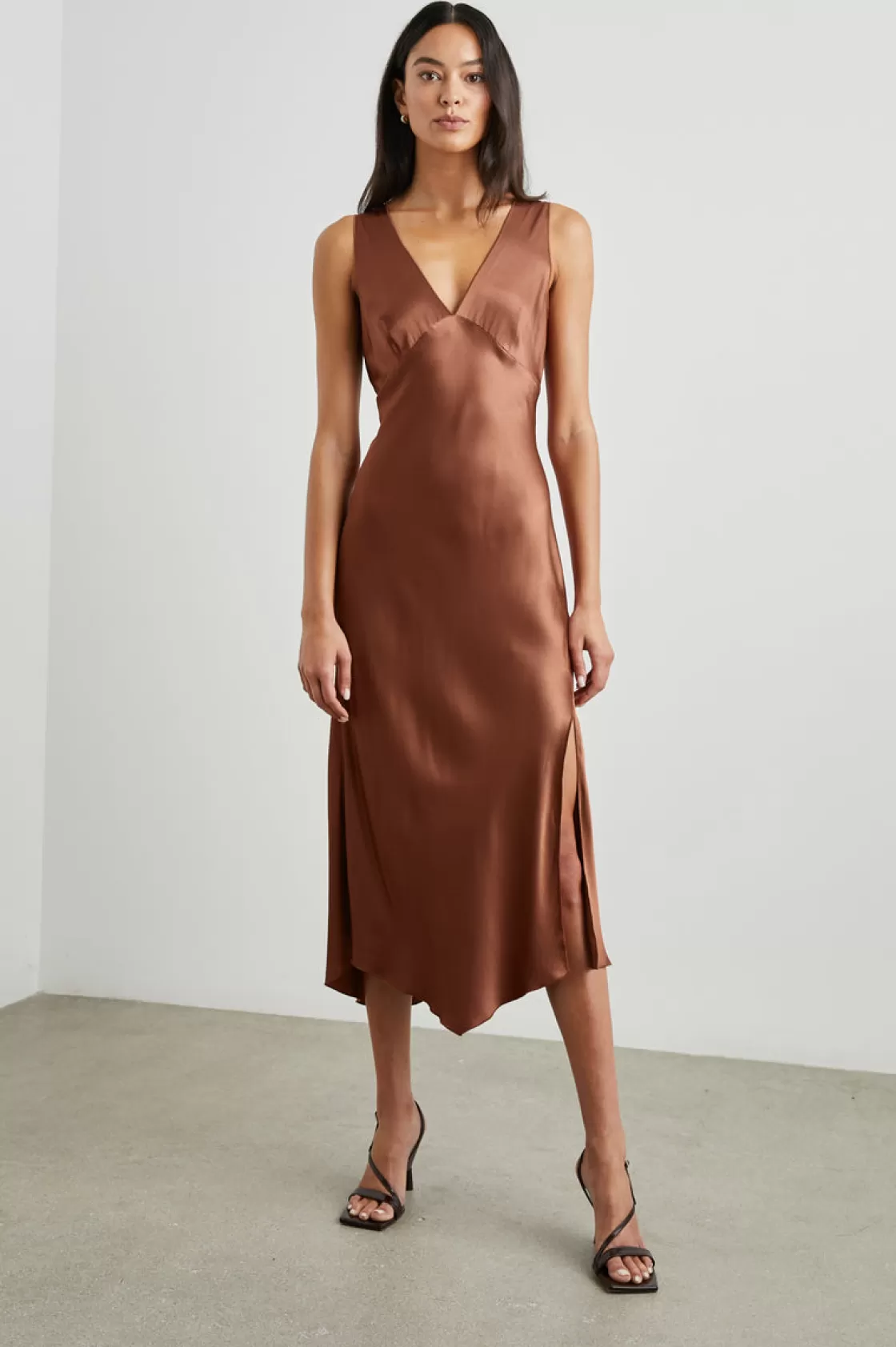 Rails MONIQUE DRESS - CEDAR | Women The Eco Collection | Satin Collection