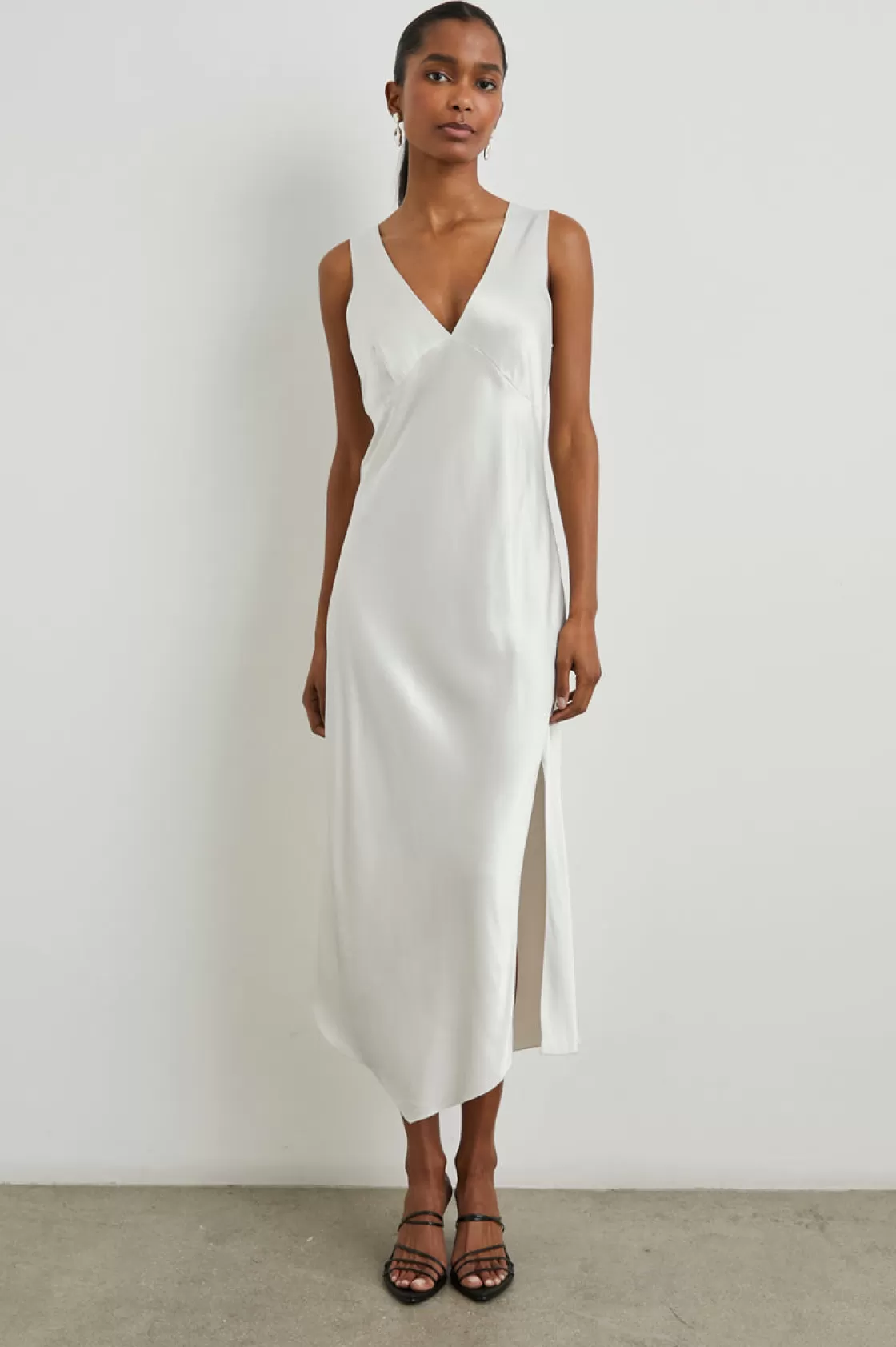 Rails MONIQUE DRESS - IVORY | Women The Eco Collection | Satin Collection