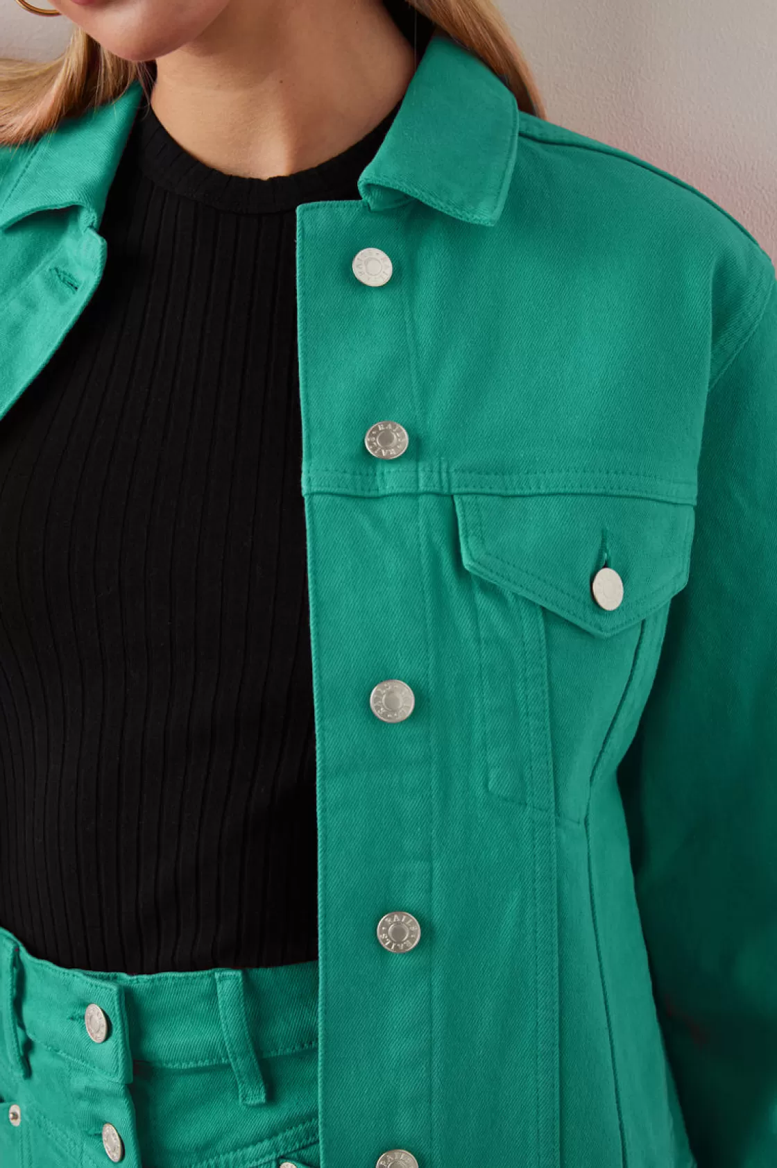 Rails MULHOLLAND JACKET - EMERALD | Women Denim | Jackets & Coats